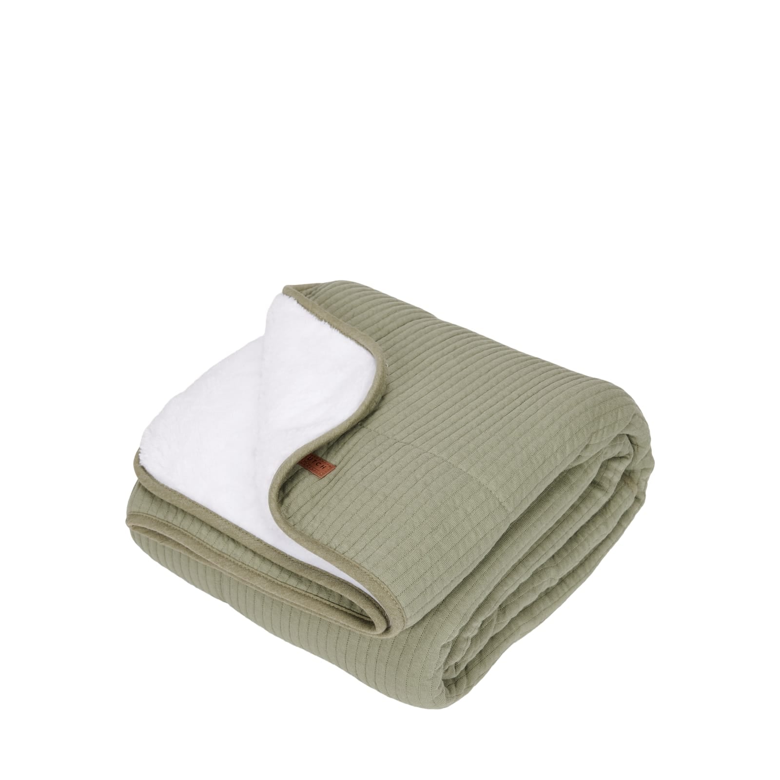Cot Blanket 110cm x 140cm - Pure Olive