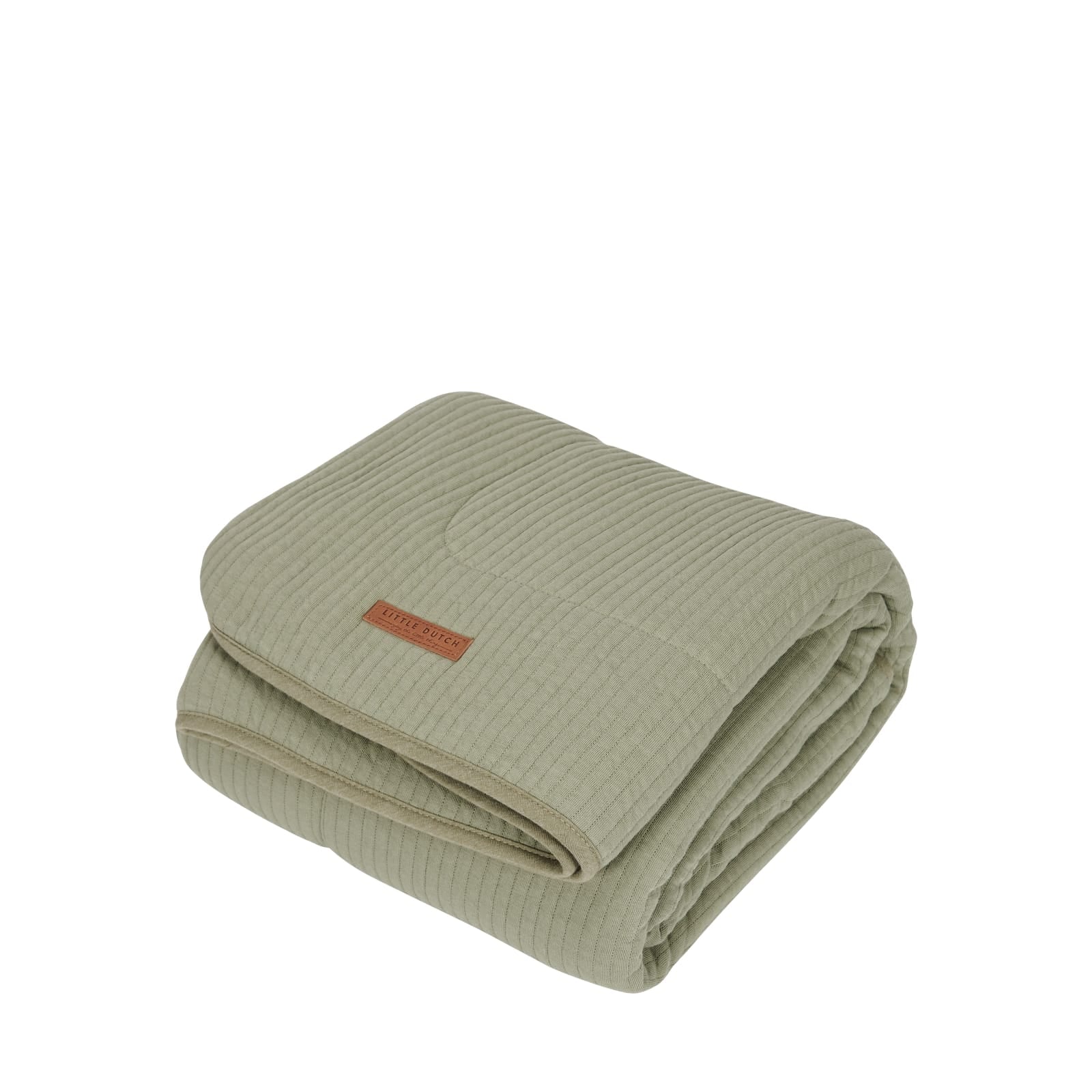 Cot Blanket 110cm x 140cm - Pure Olive