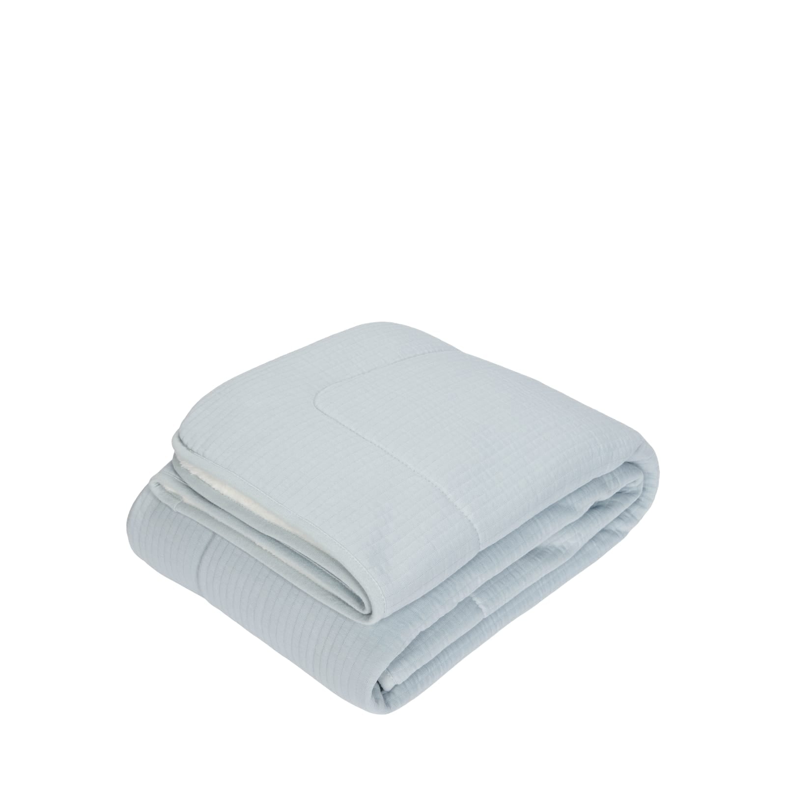 Cot Blanket 110cm x 140cm - Pure Soft Blue