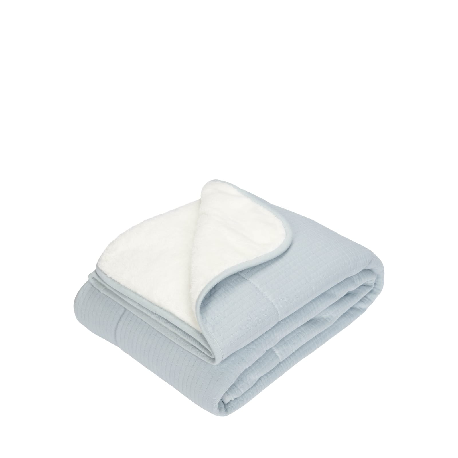 Cot Blanket 110cm x 140cm - Pure Soft Blue