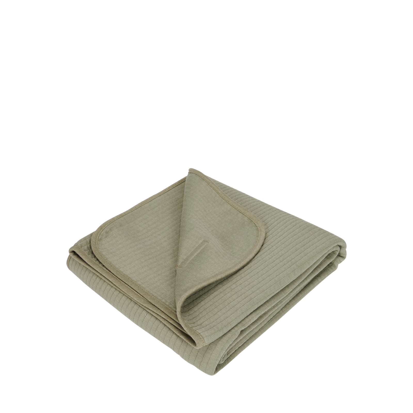 Cot Summer Blanket 110cm x 140cm - Pure Olive