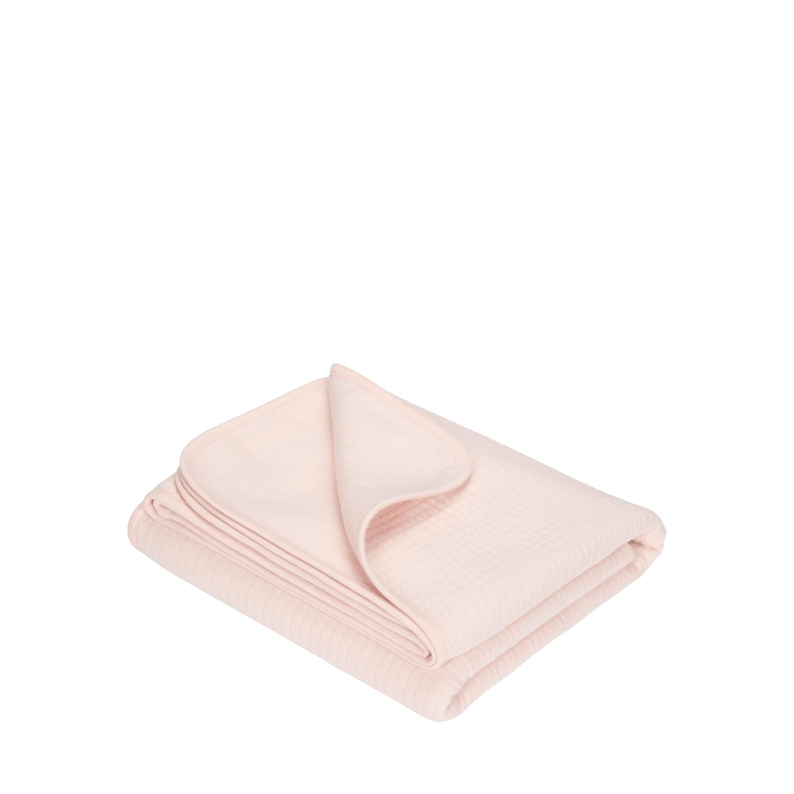 Cot Summer Blanket 110cm x 140cm - Pure Soft Pink