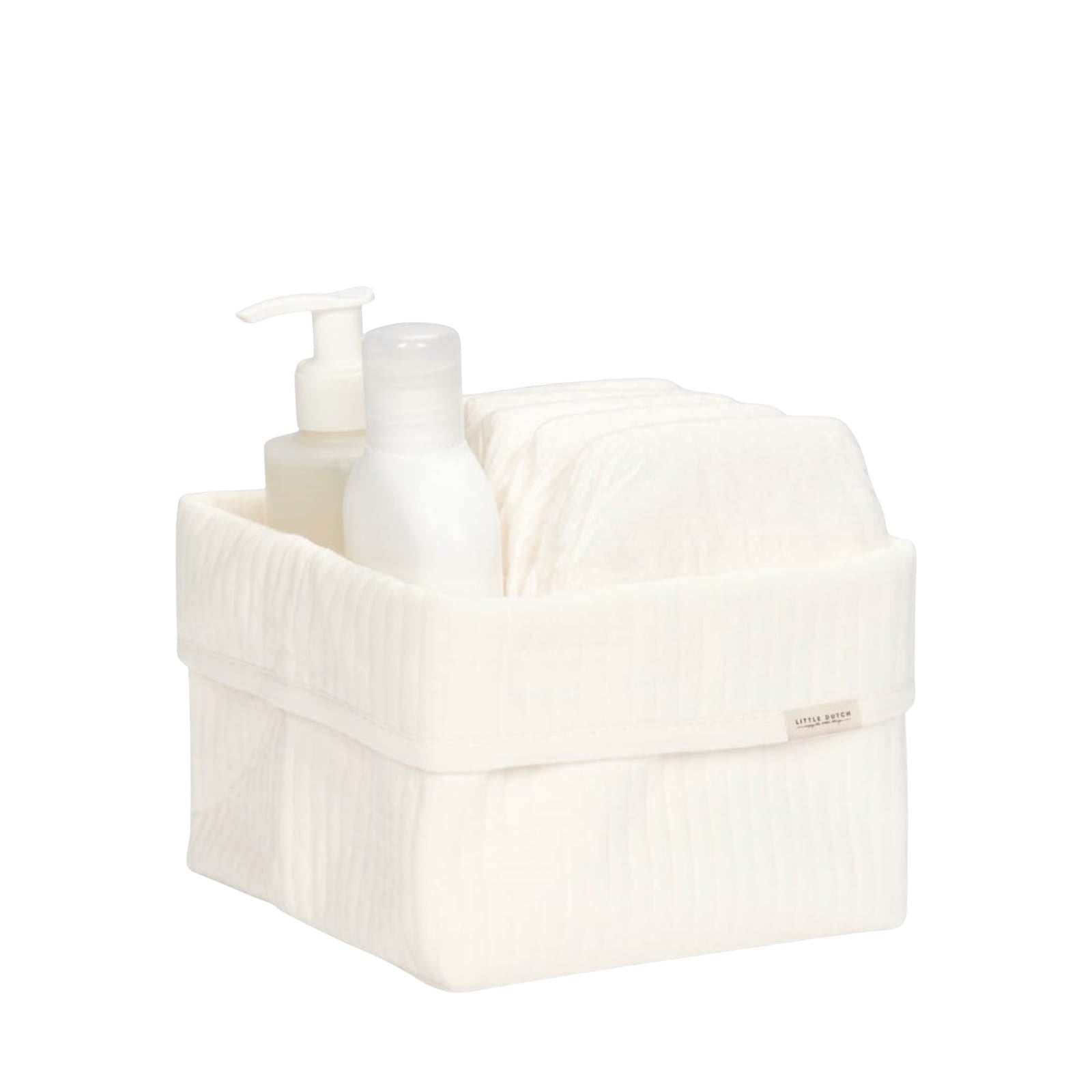Storage Basket Small - Pure Soft White