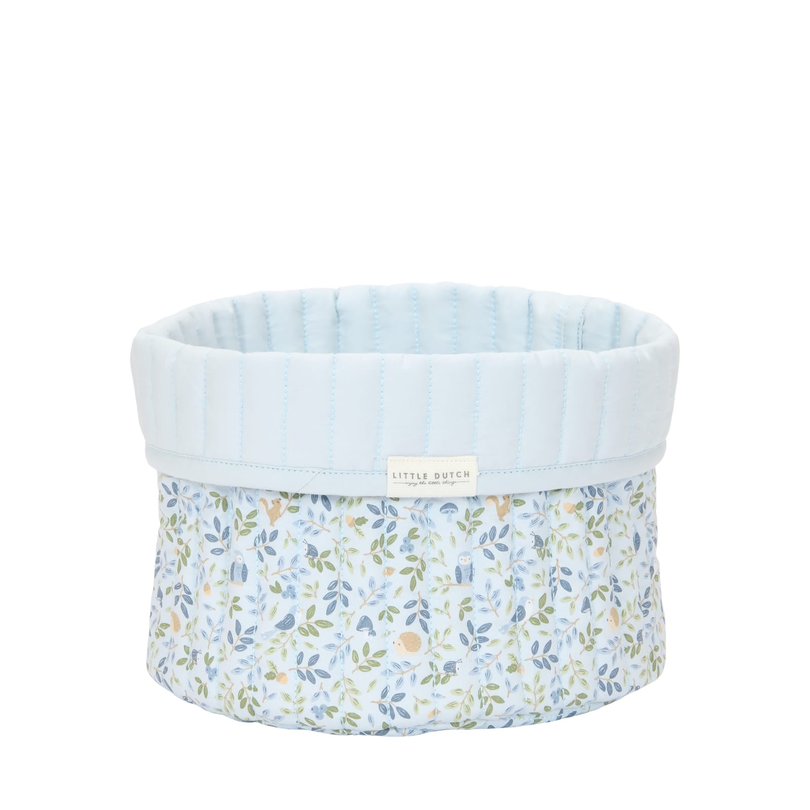 Quilted Storage Basket Small - Forest Adventure