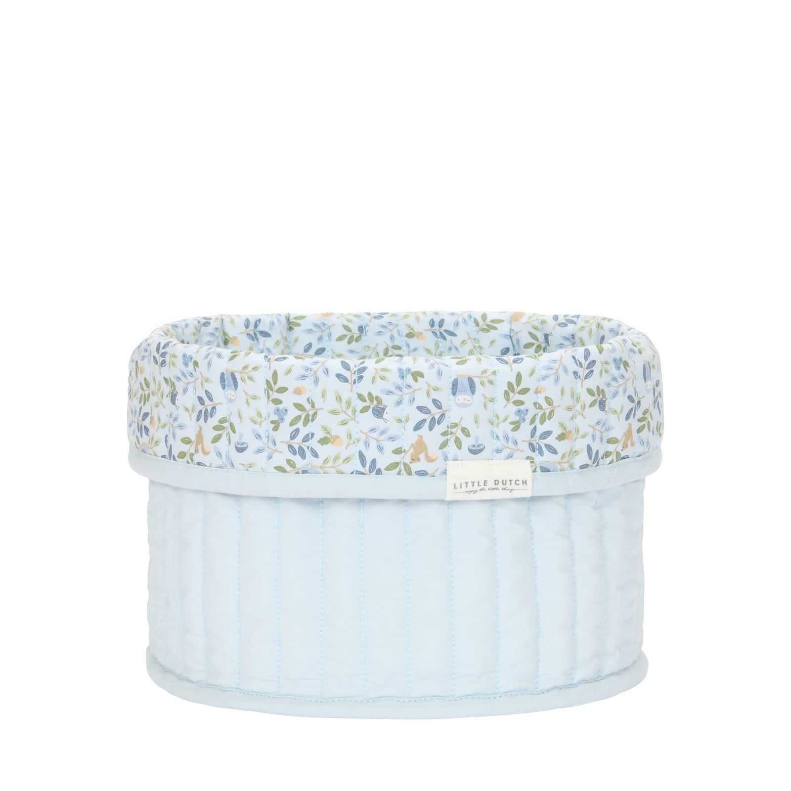 Quilted Storage Basket Small - Forest Adventure