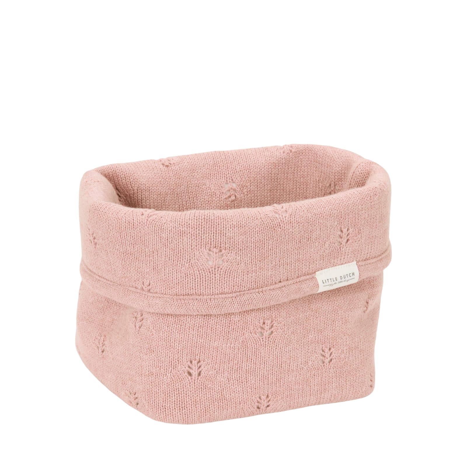 Knitted Storage Basket Small - Pure Blossom