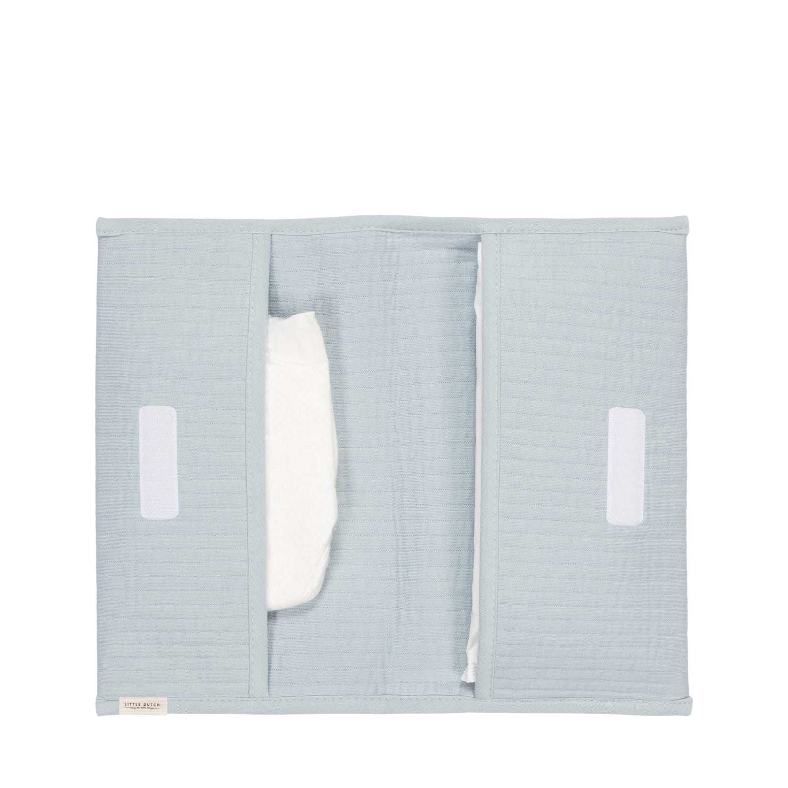 Nappy and Wipes Pouch - Pure Soft Blue