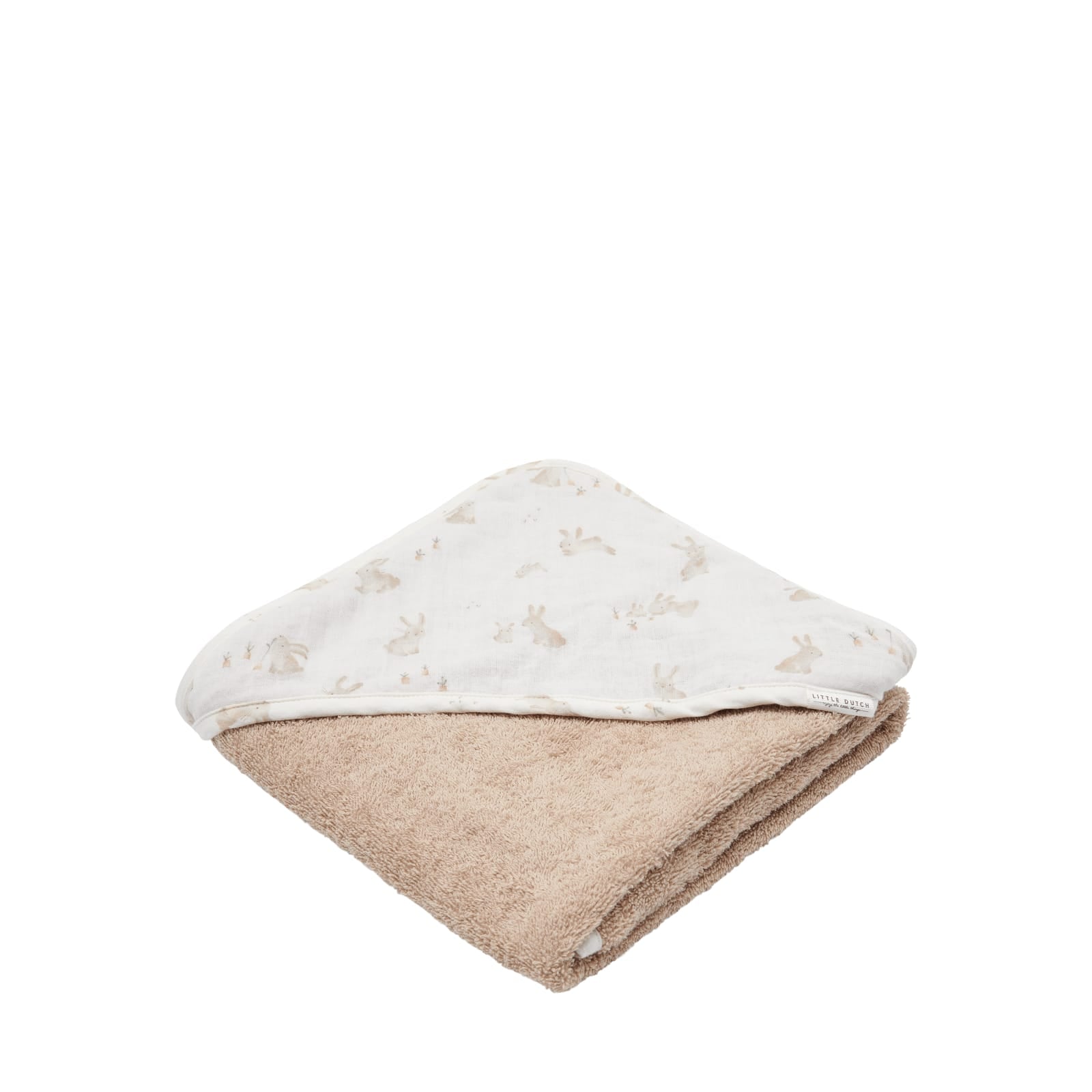 Hooded Towel 75cm x 75cm - Muslin Baby Bunny