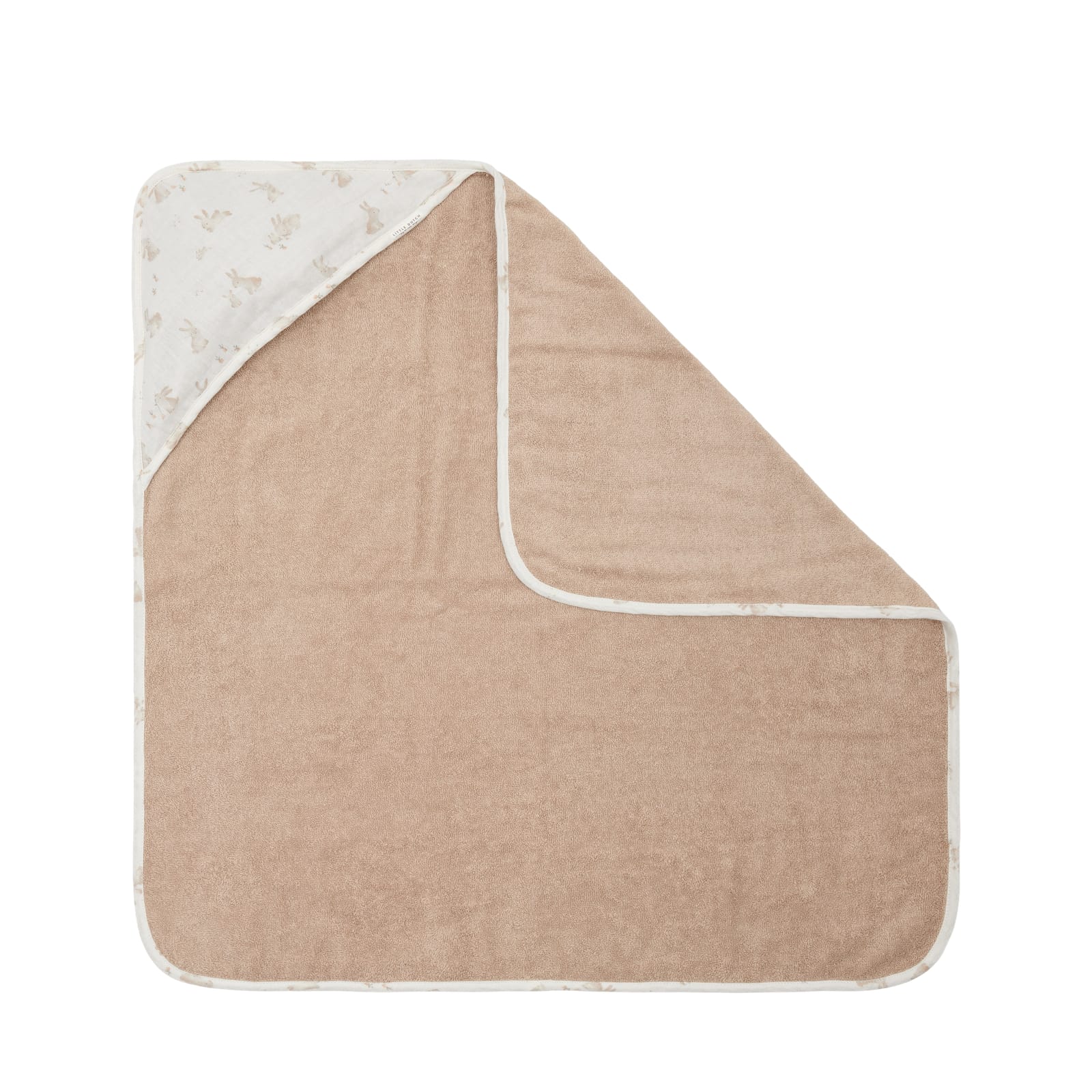Hooded Towel 75cm x 75cm - Muslin Baby Bunny