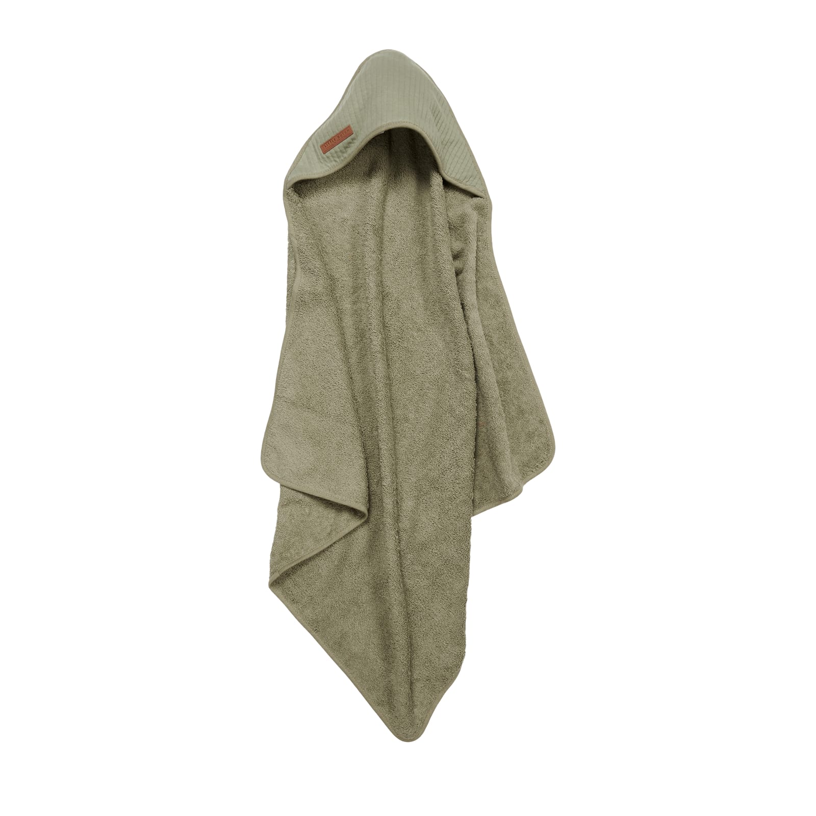 Hooded Towel 75cm x 75cm - Pure Olive