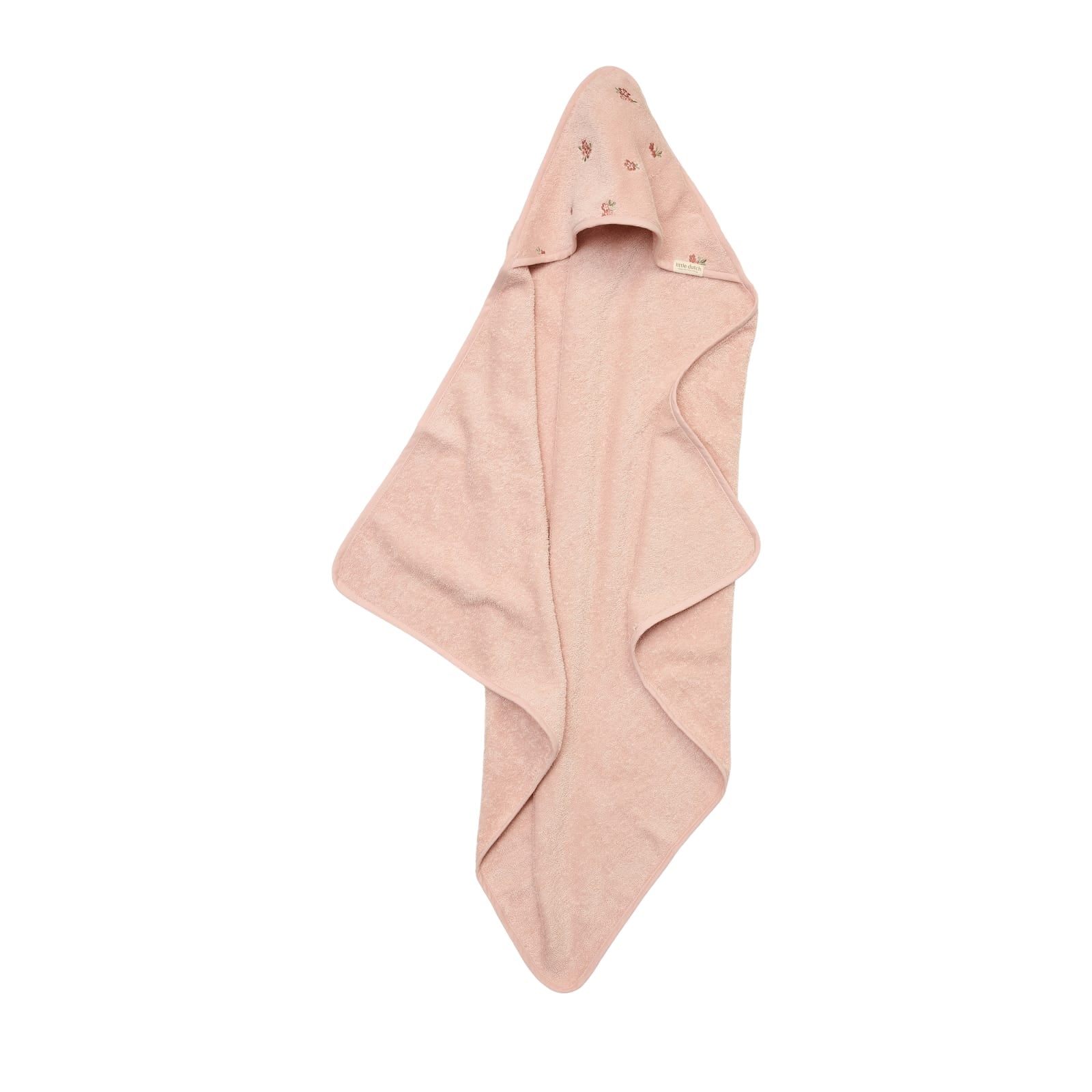 Hooded Towel 100cm x 100cm - Embroidered Blossom