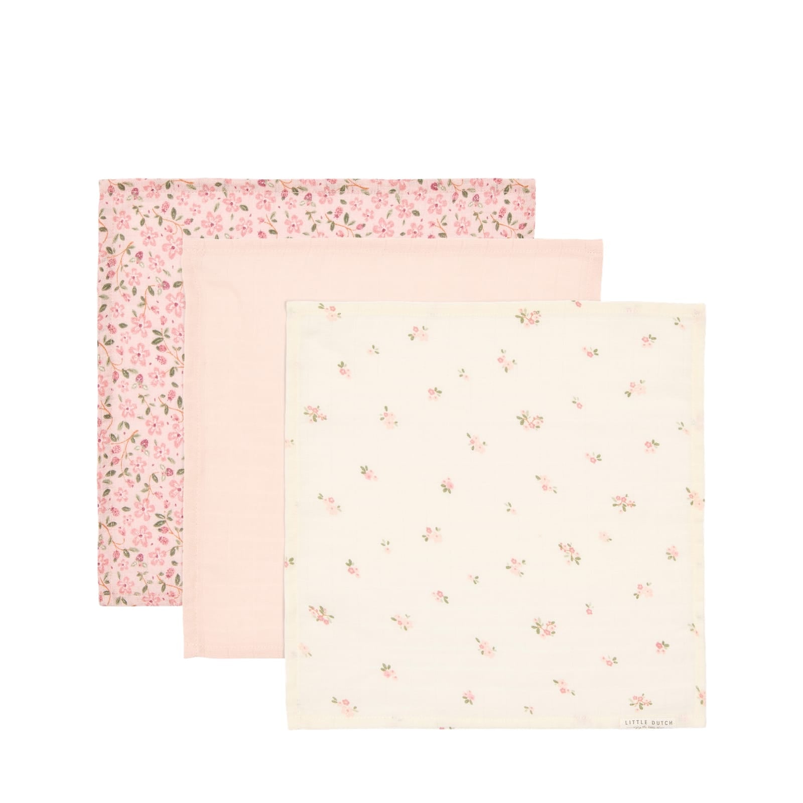 Face Cloths 3 Pack - Fairy Garden