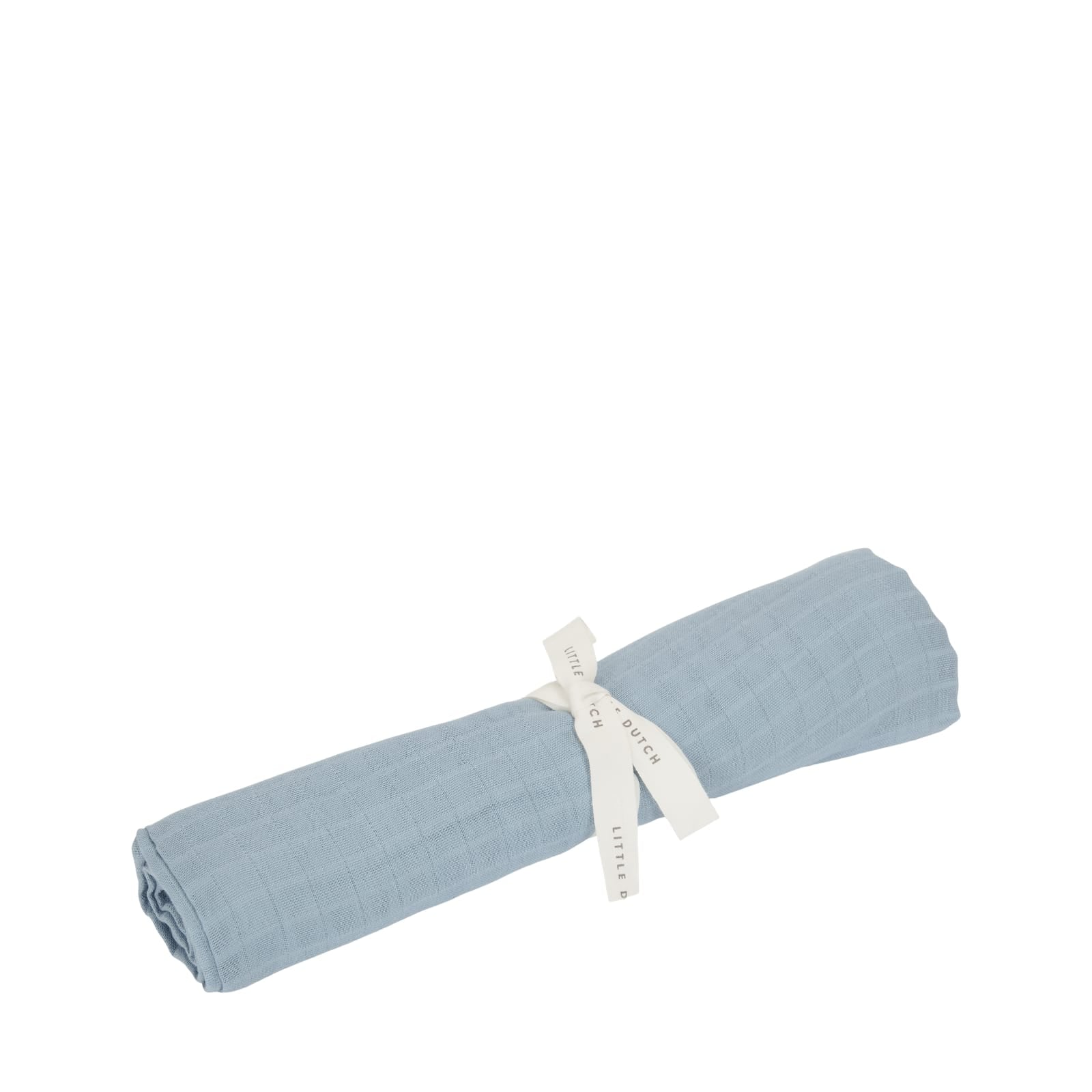 Swaddle Muslin 120cm x 120cm - Pure Denim Blue