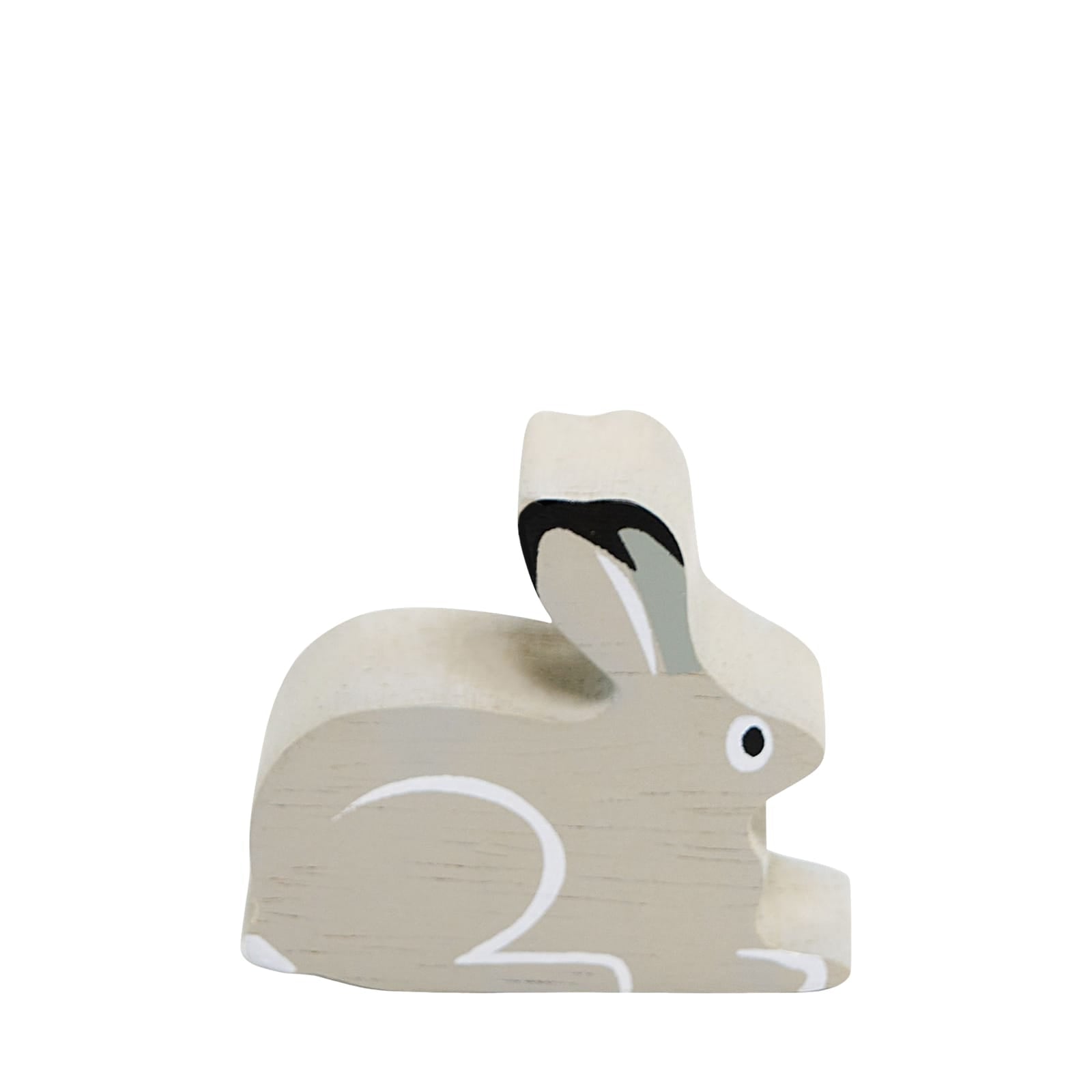 Wooden Snow Hare