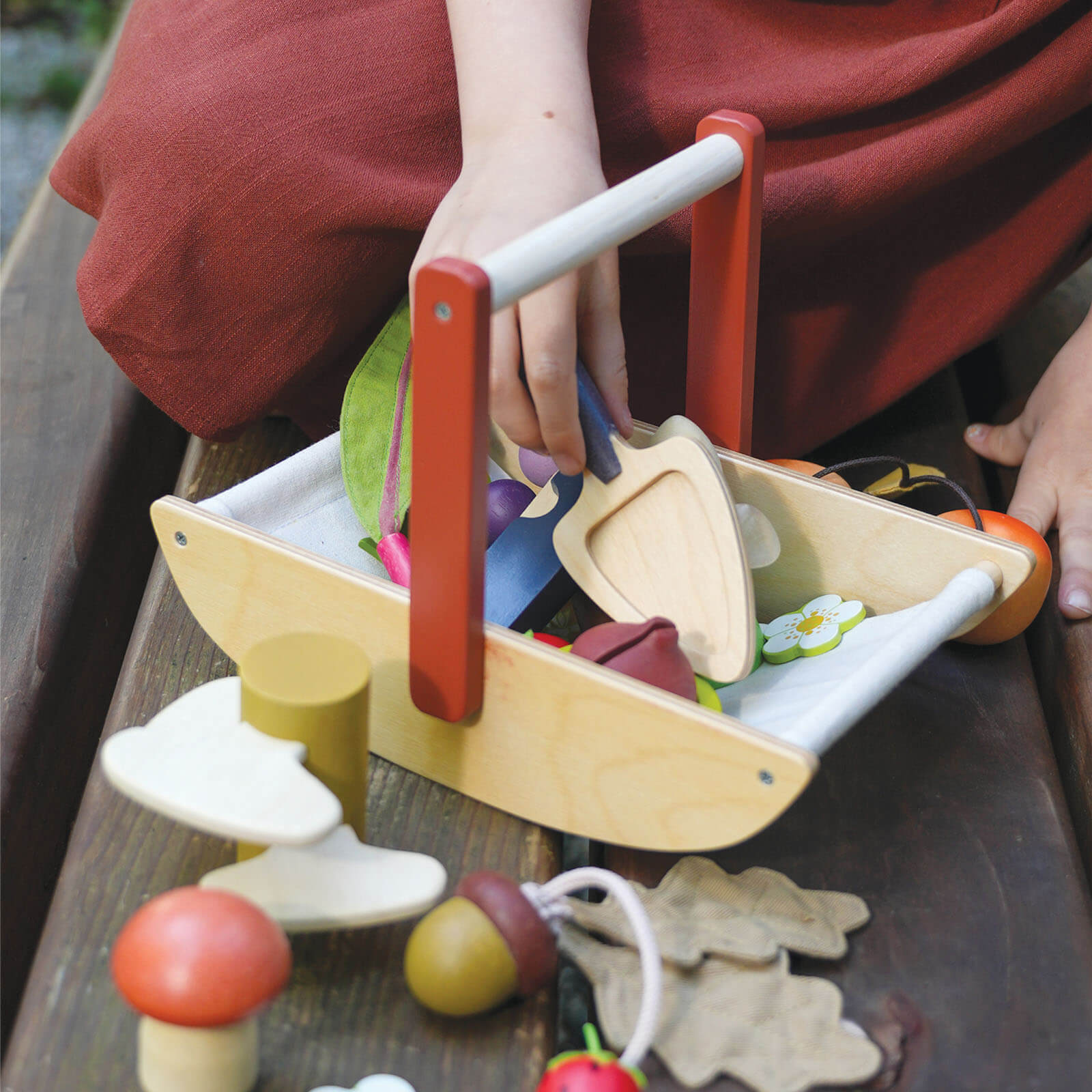 Wild Wood Foraging Trug