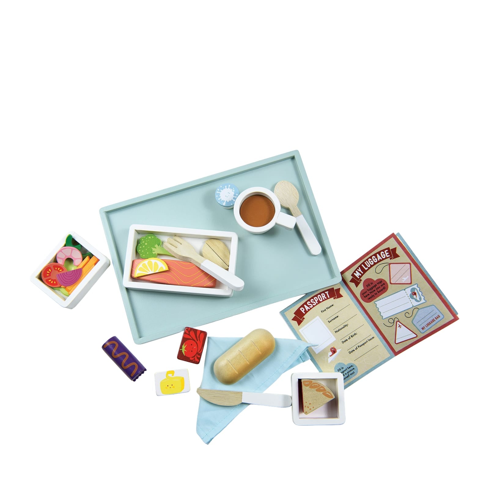 Airline Meal Tray Play Food