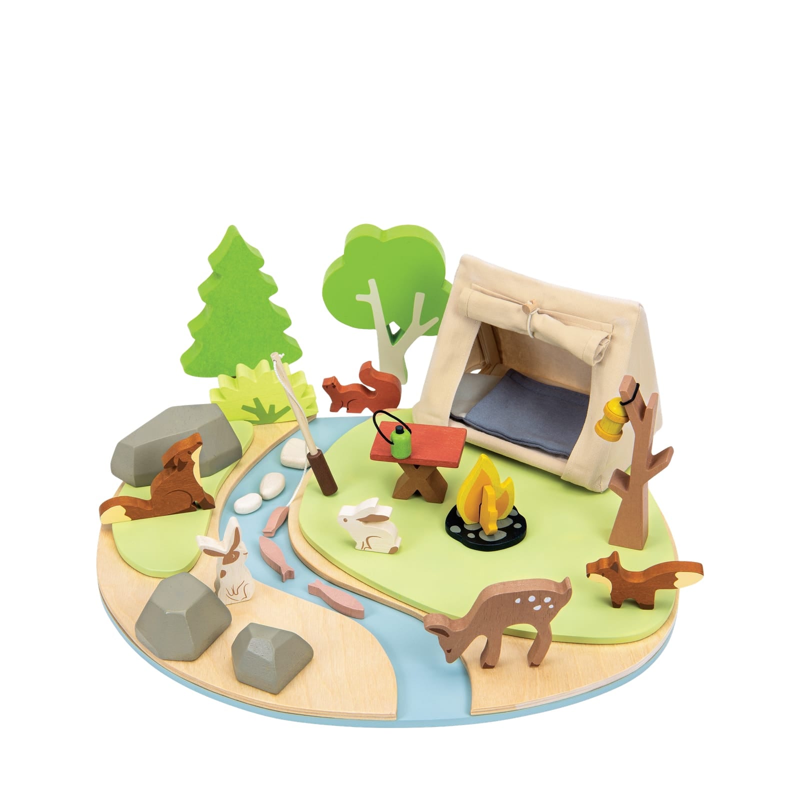 Wildlife Camping Play Set