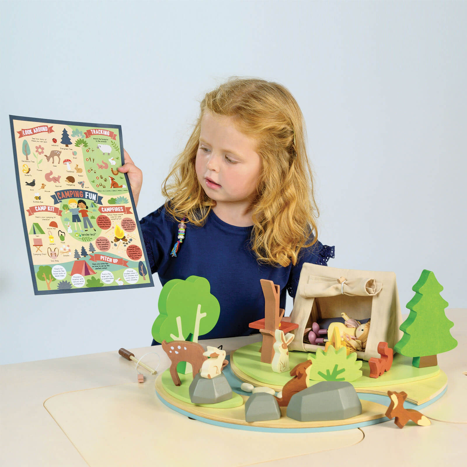 Wildlife Camping Play Set
