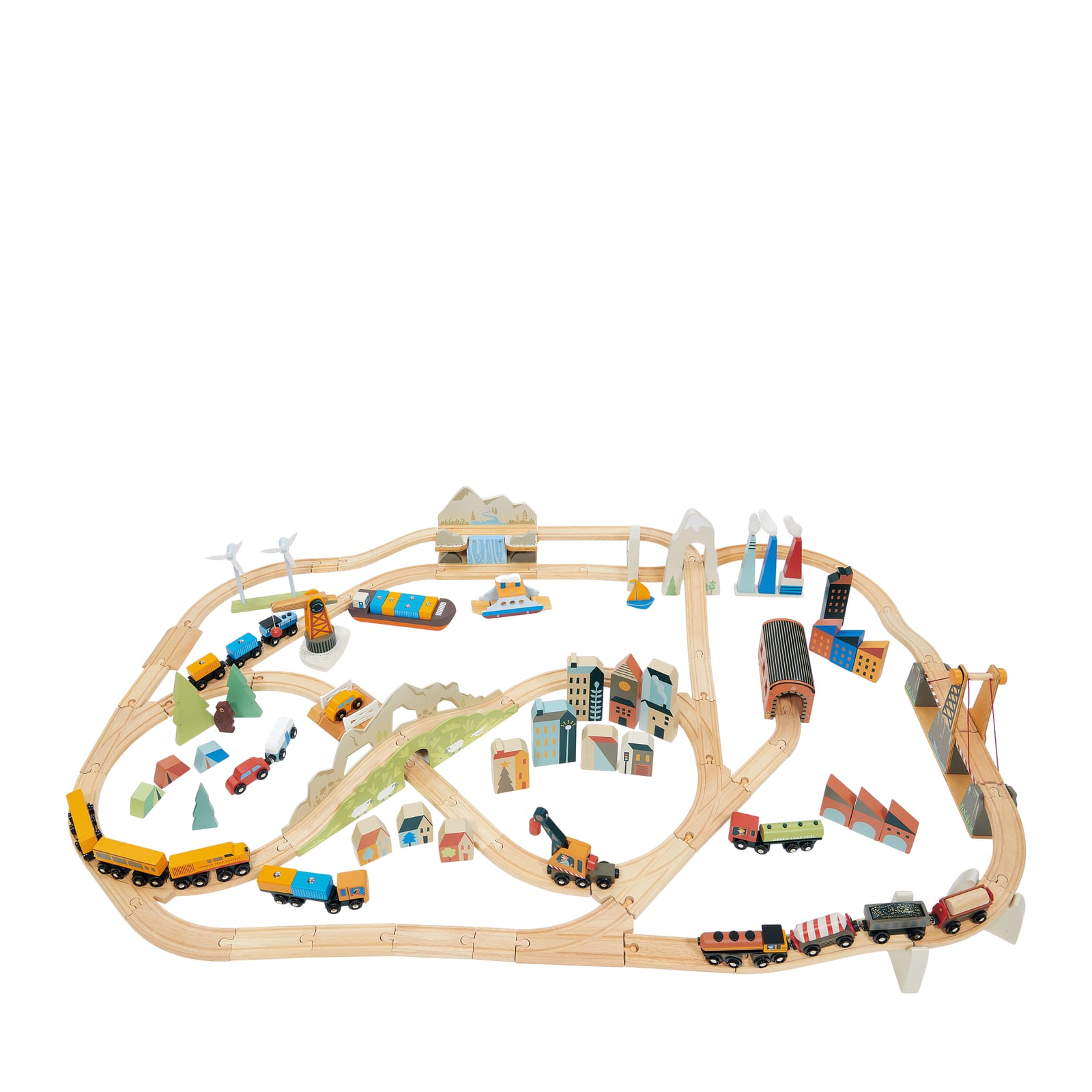 Mountain View Train Set