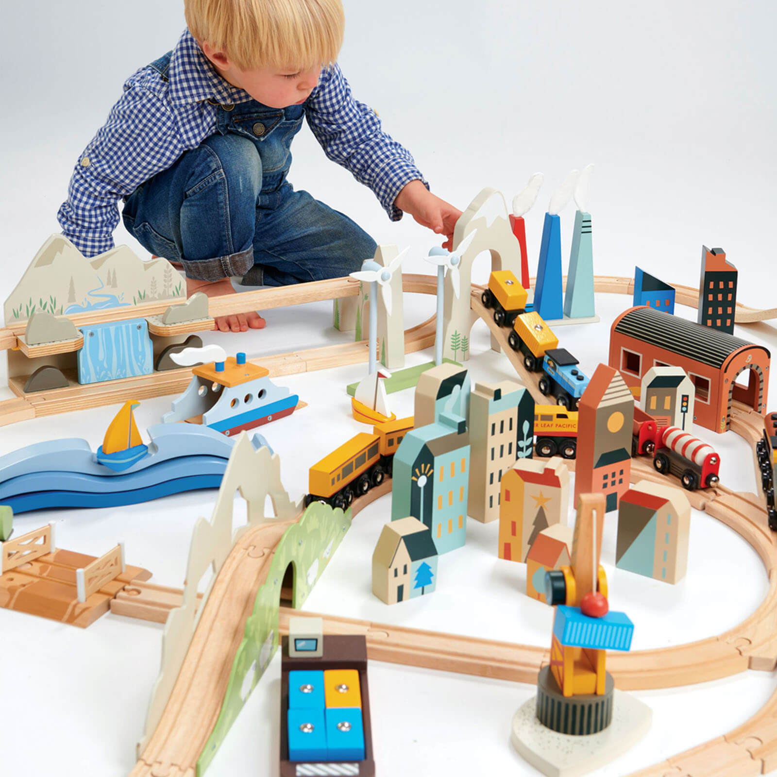 Mountain View Train Set