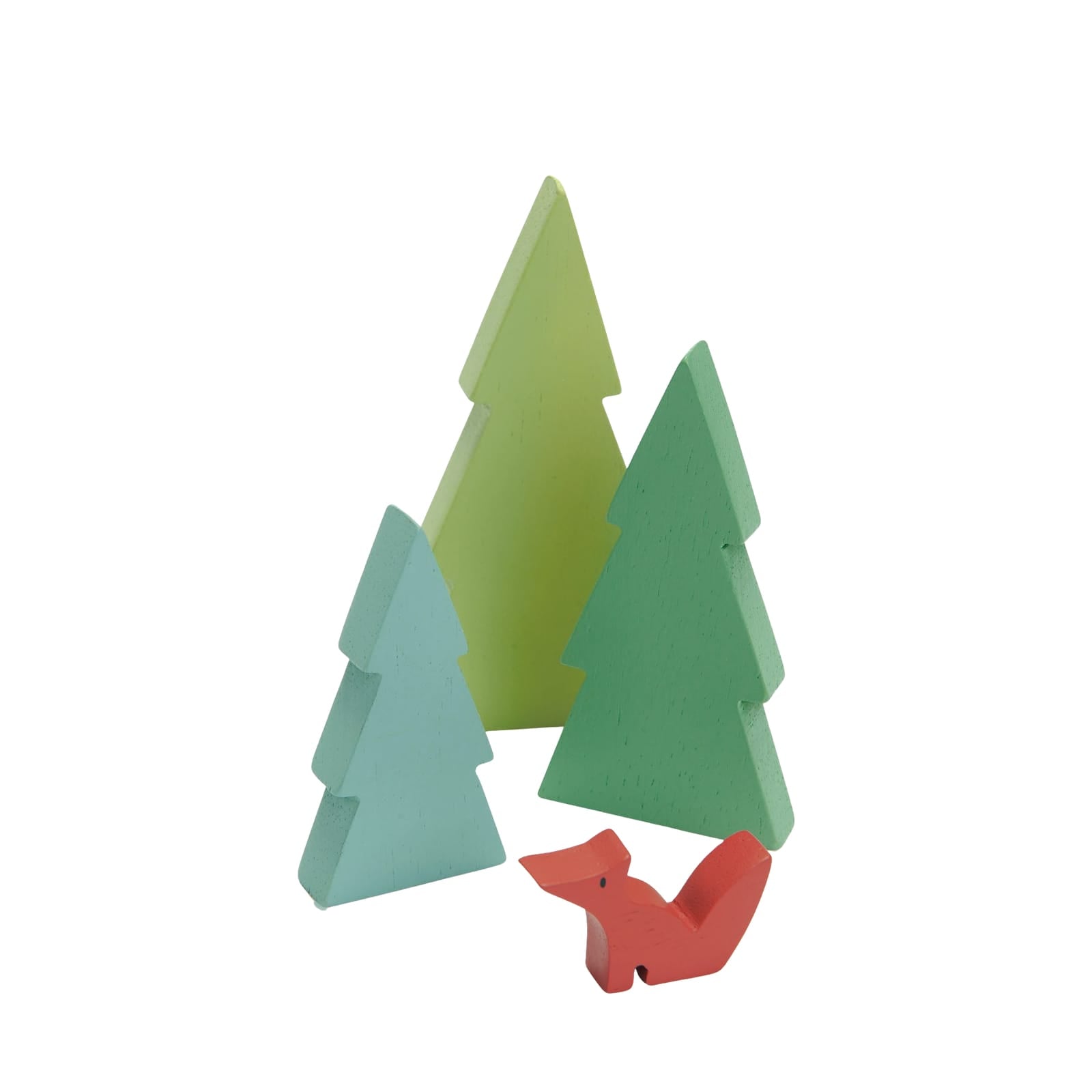 Wooded Fir Tops Trees