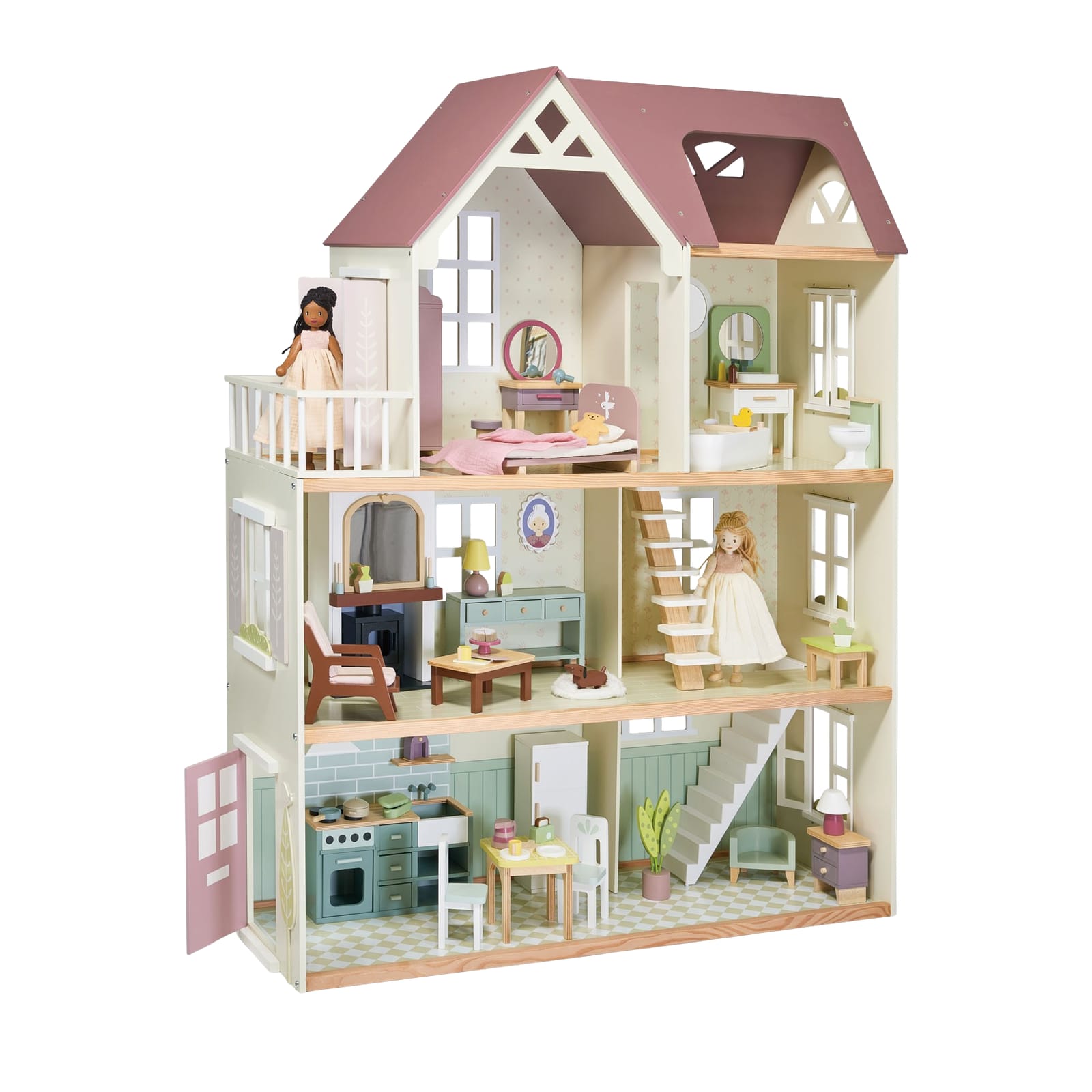 Mulberry Mansion Doll House and Furniture
