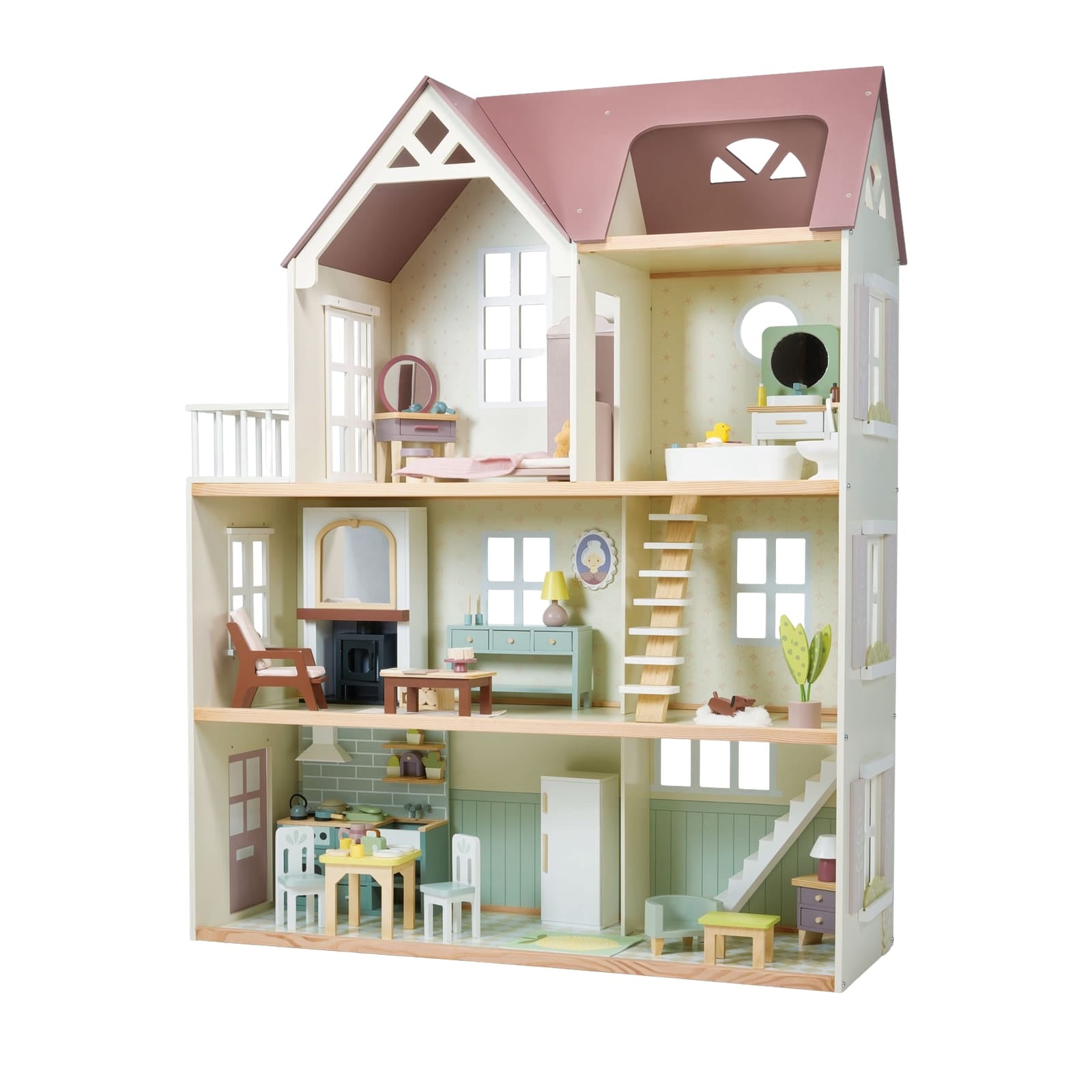 Mulberry Mansion Doll House and Furniture