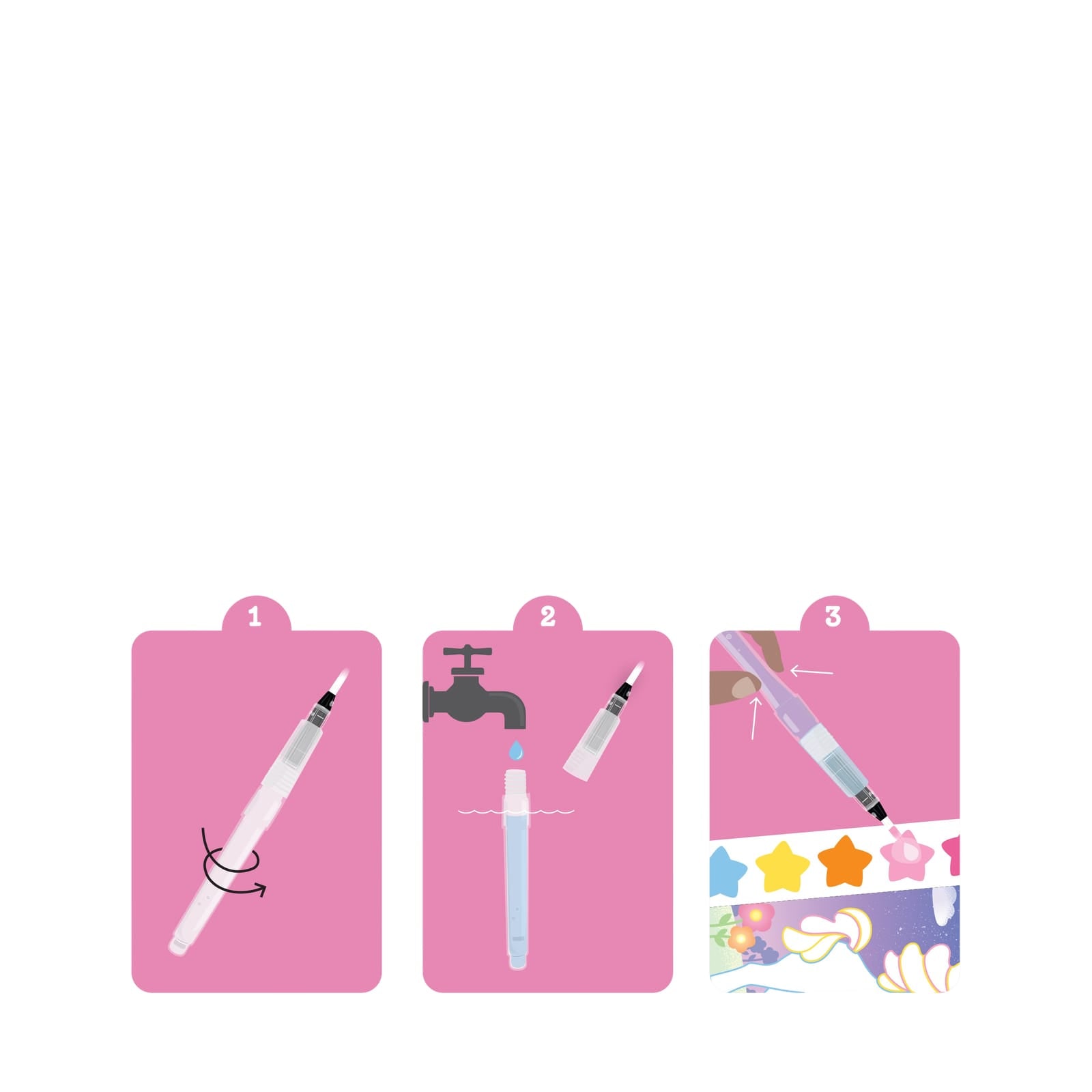 Paint a Picture Set - Unicorn Skies