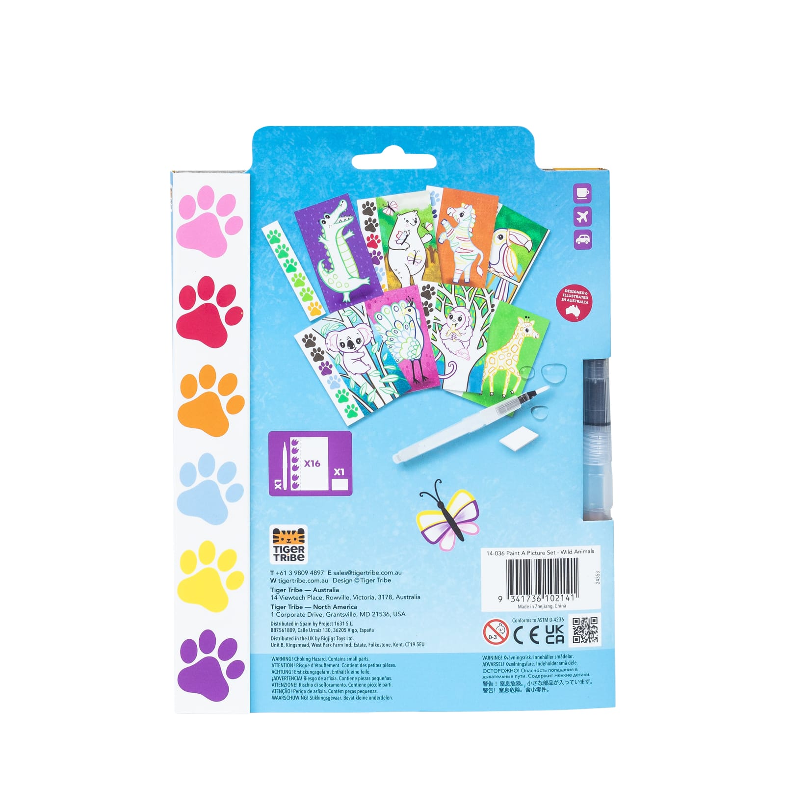 Paint a Picture Set - Wild Animals