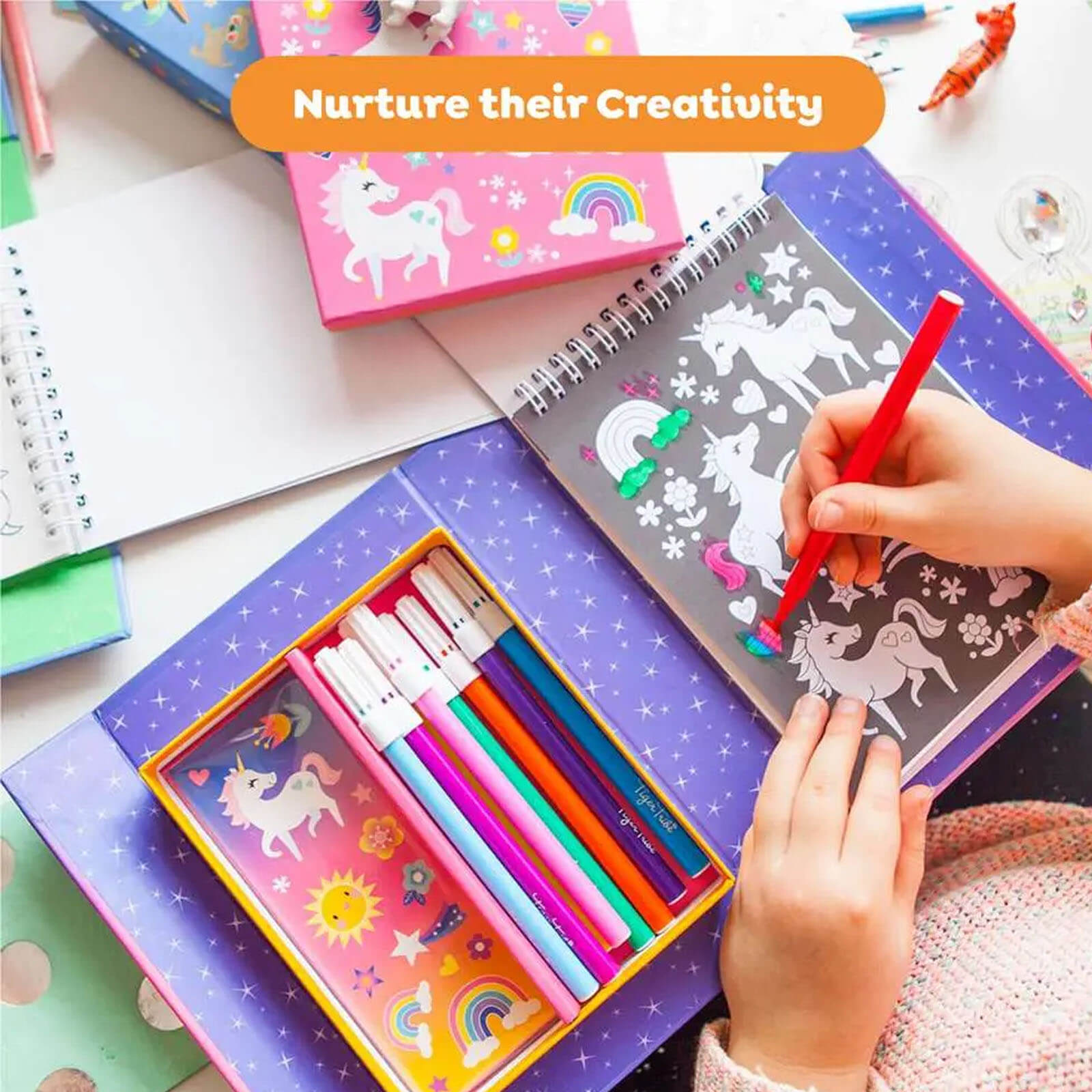 Colouring Set - Unicorn Magic