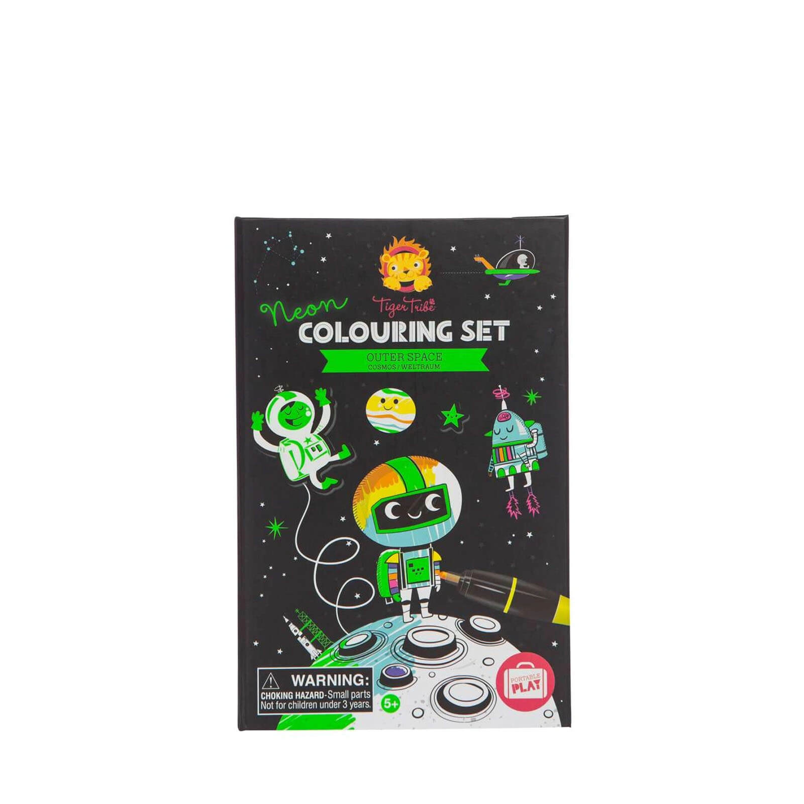 Neon Colouring Set - Outer Space