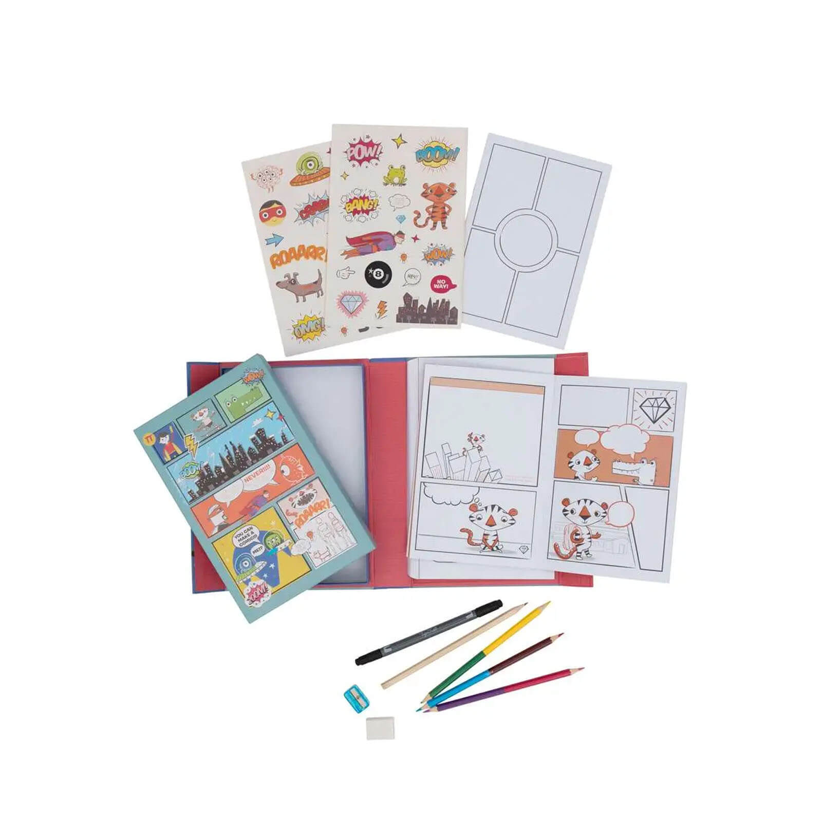 Comic Book Kit - Practice Plan Create