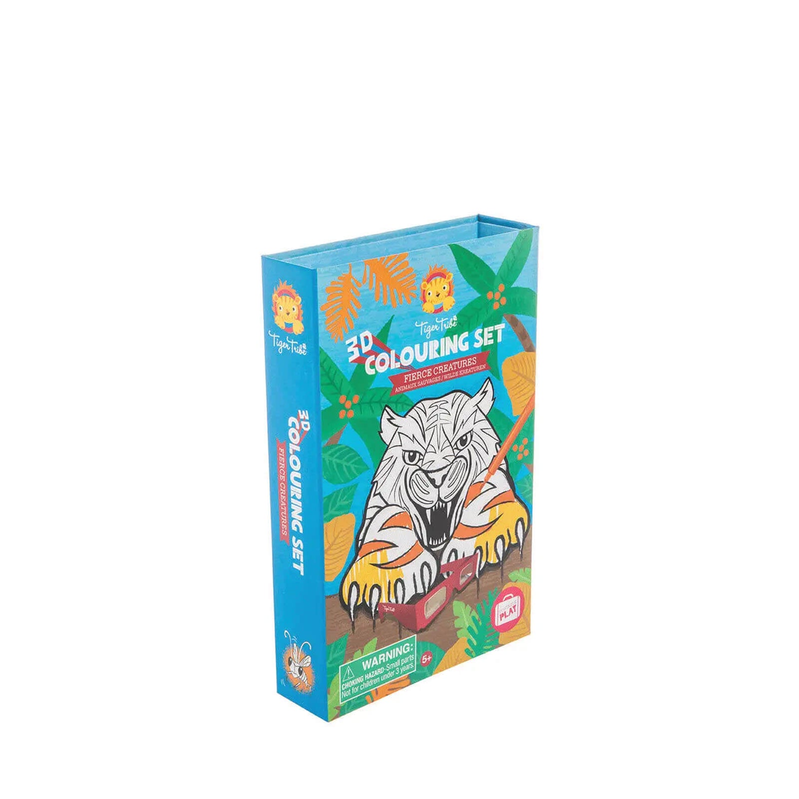 3D Colouring Set - Fierce Creatures