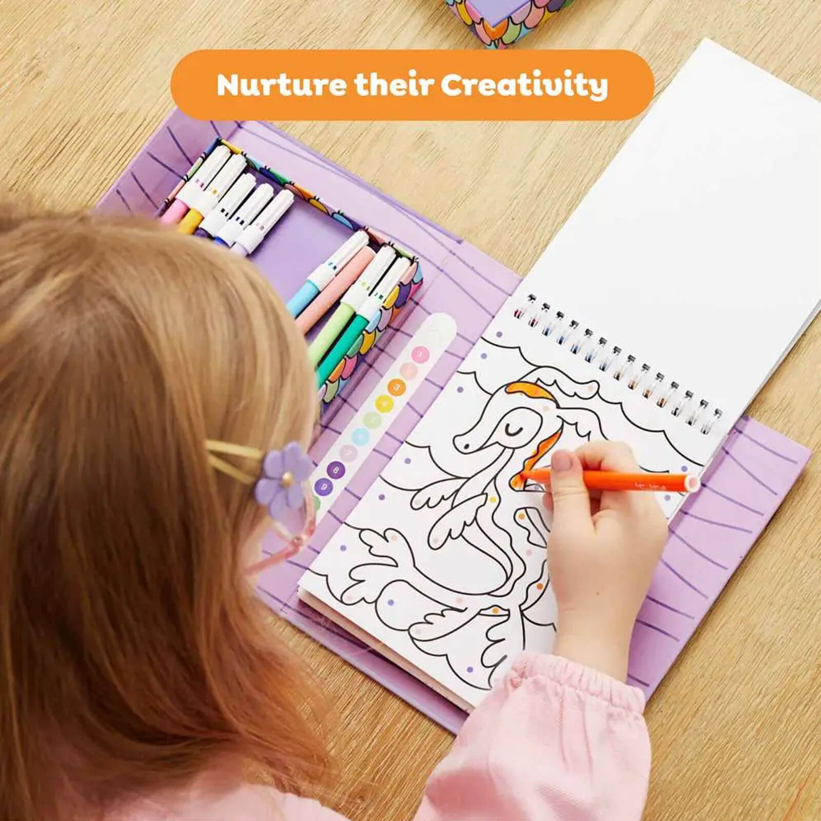 Colour By Numbers - Mermaids and Friends