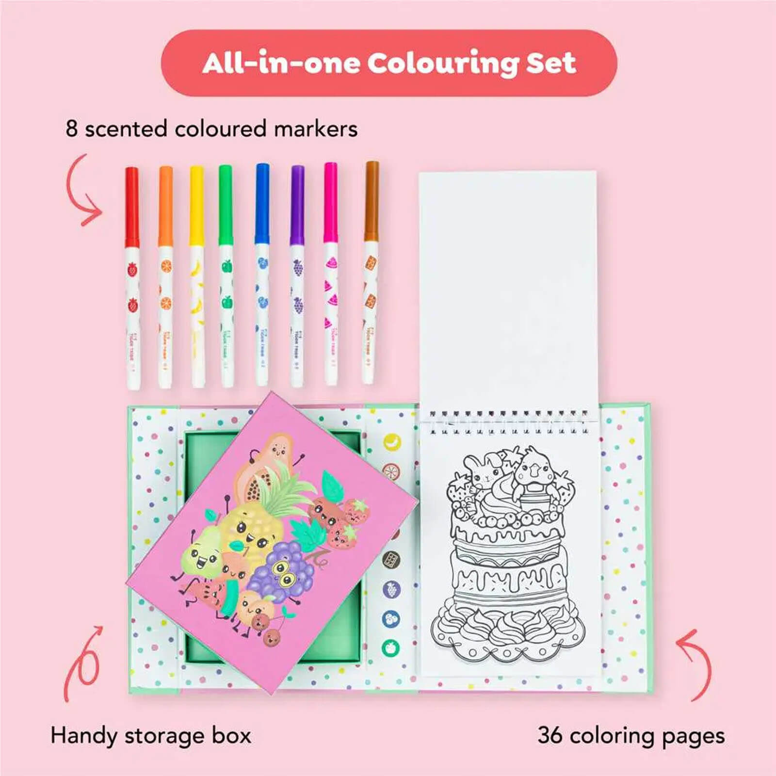 Scented Colouring - Fruity Cutie