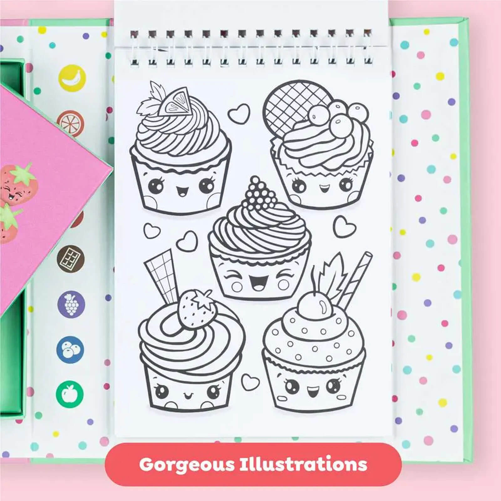 Scented Colouring - Fruity Cutie