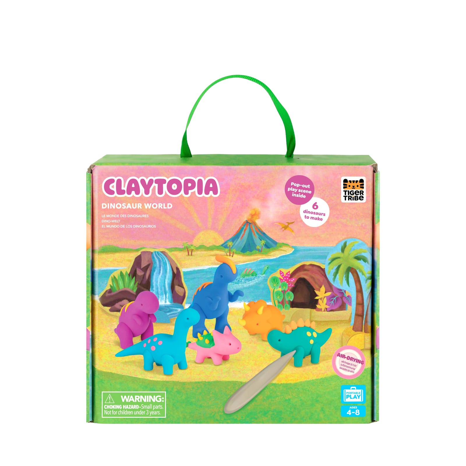 Soft Clay Play Set - Dinosaur World