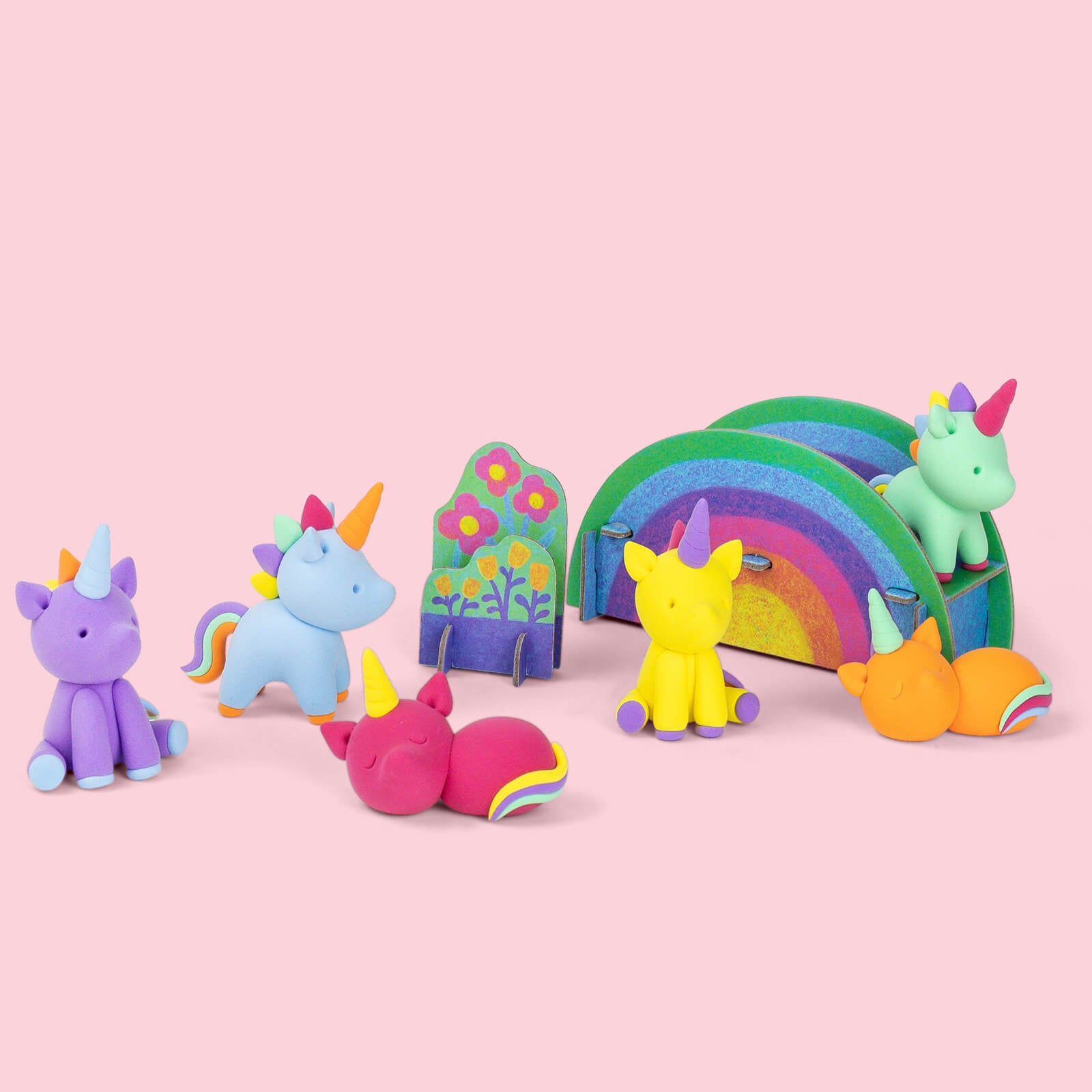 Soft Clay Play Set - Unicorn World