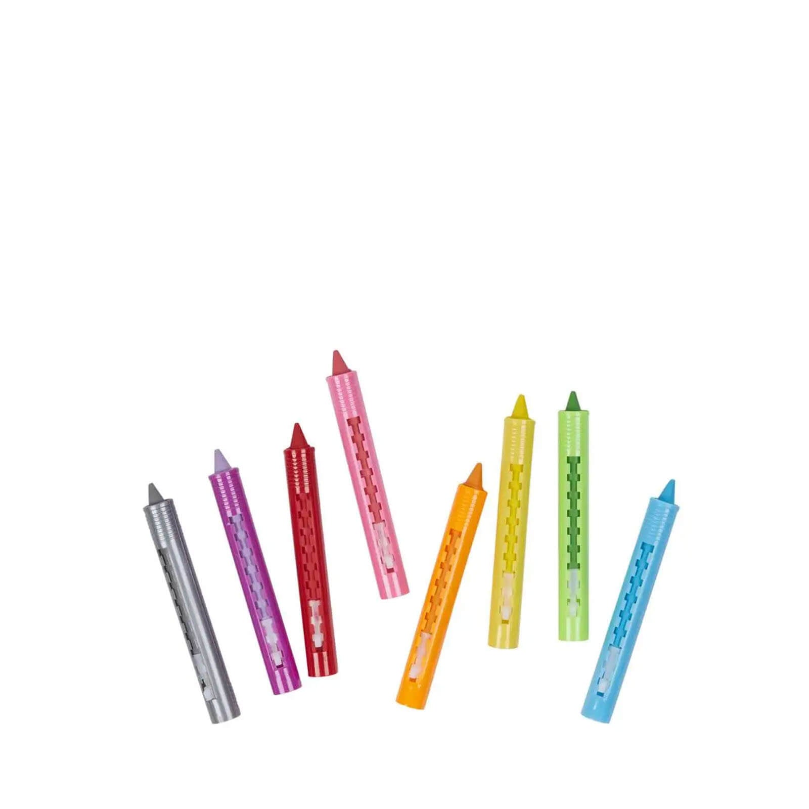 8 Coloured Bath Crayons