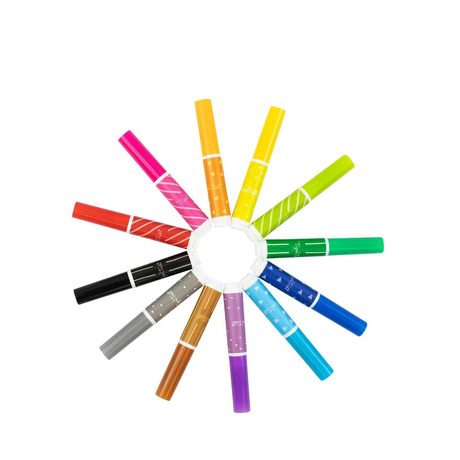 12 Coloured Junior Markers