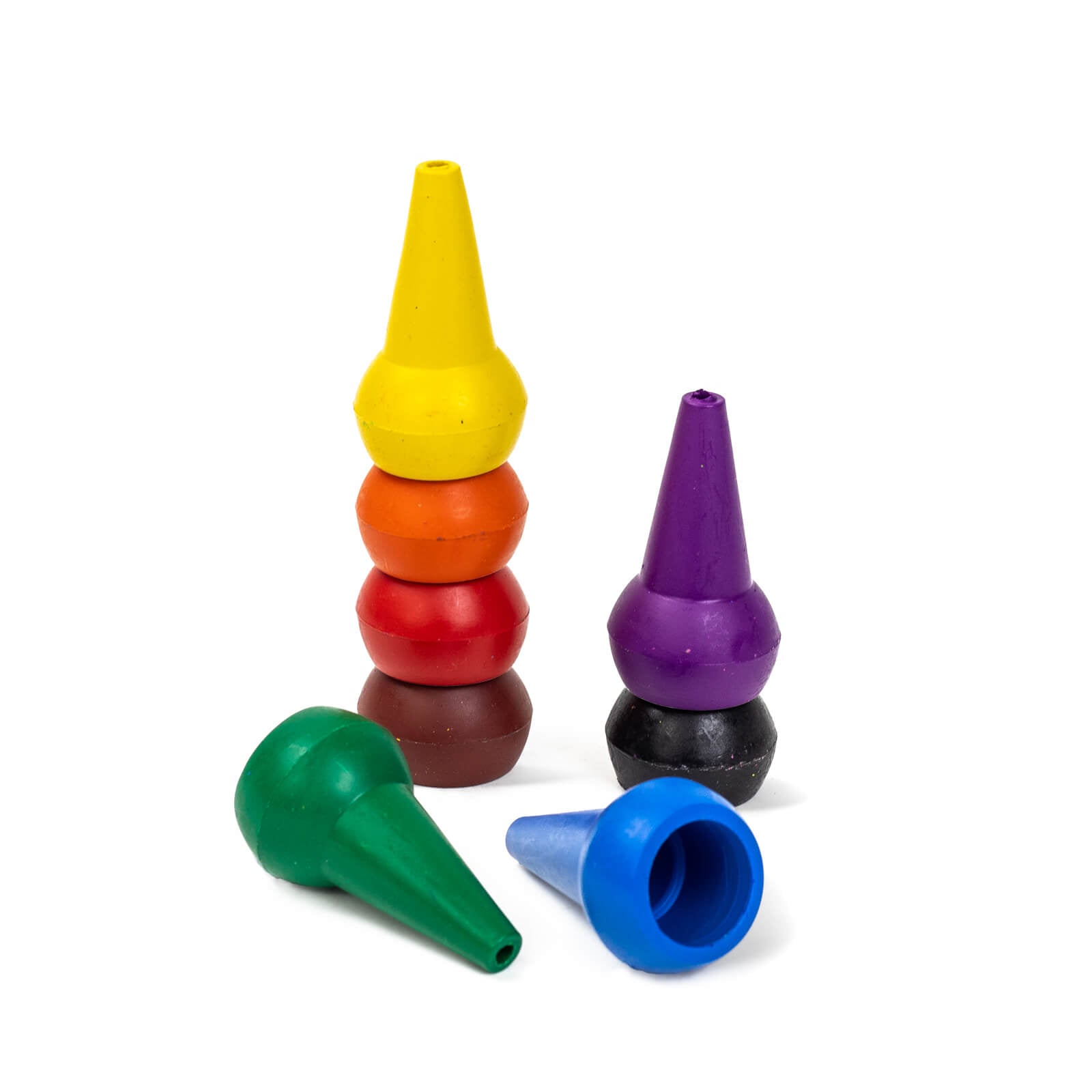 Stackable Crayons - Retro Rainbow