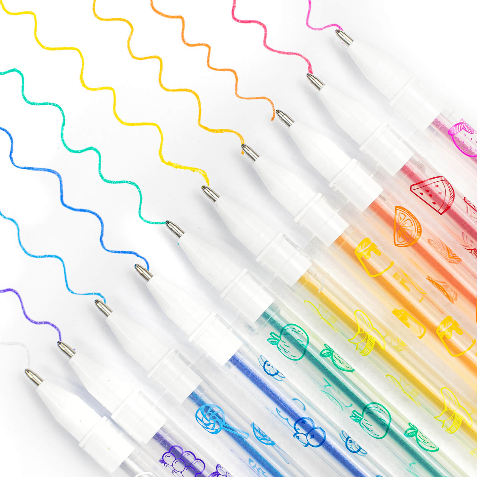10 Shimmer Scented Gel Pens