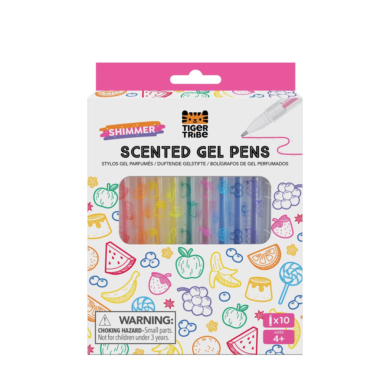 10 Shimmer Scented Gel Pens