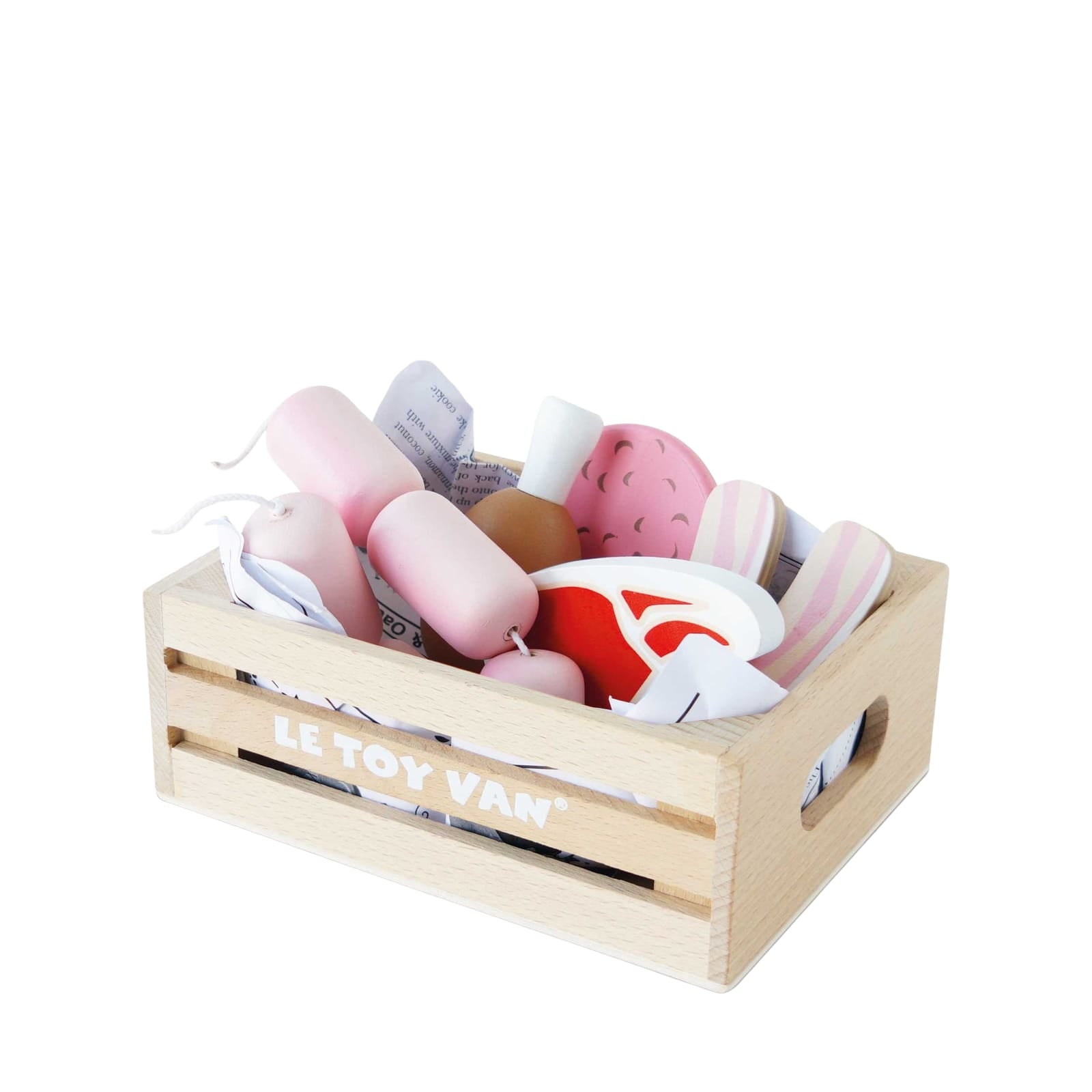 Wooden Crate - Market Meat