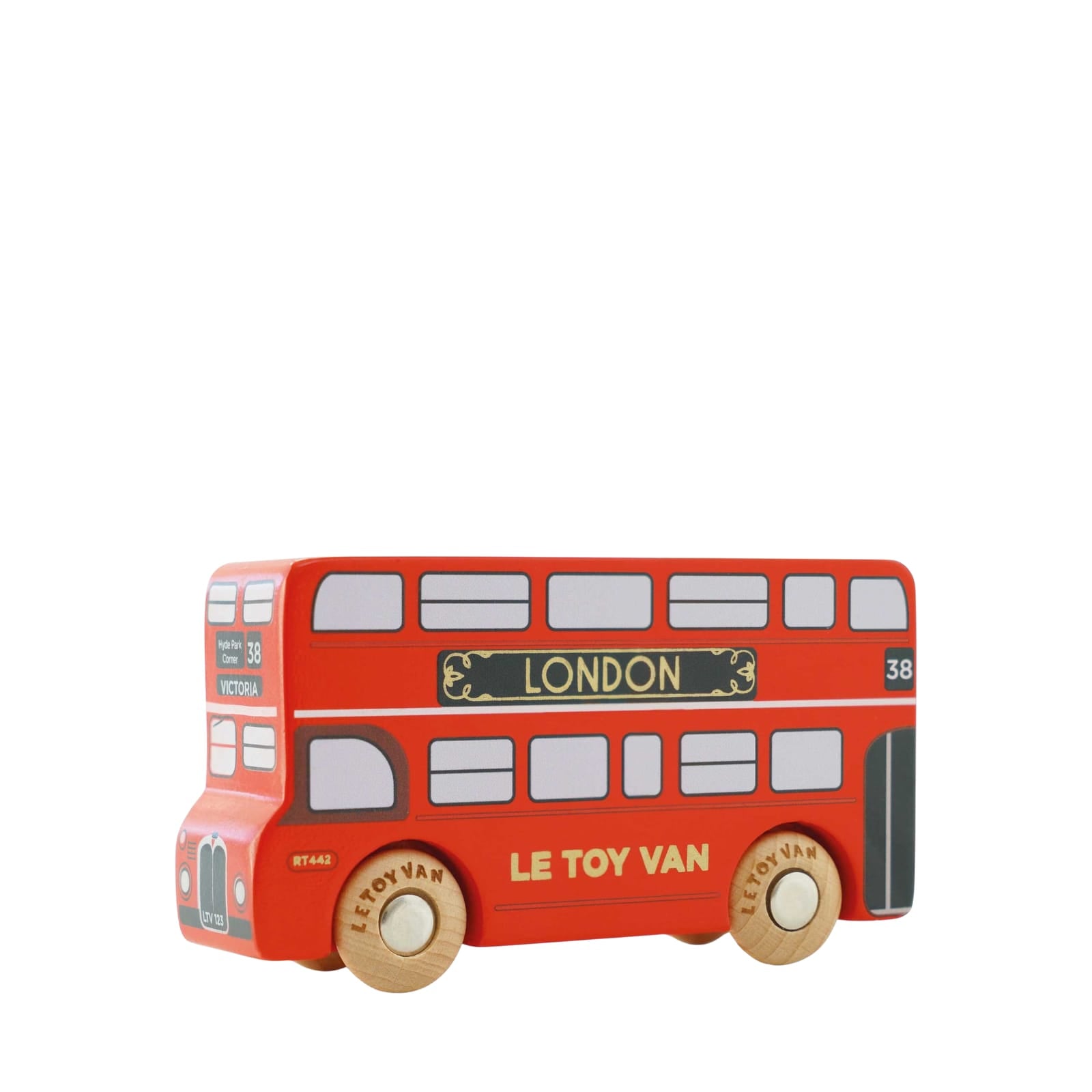 Wooden London Bus