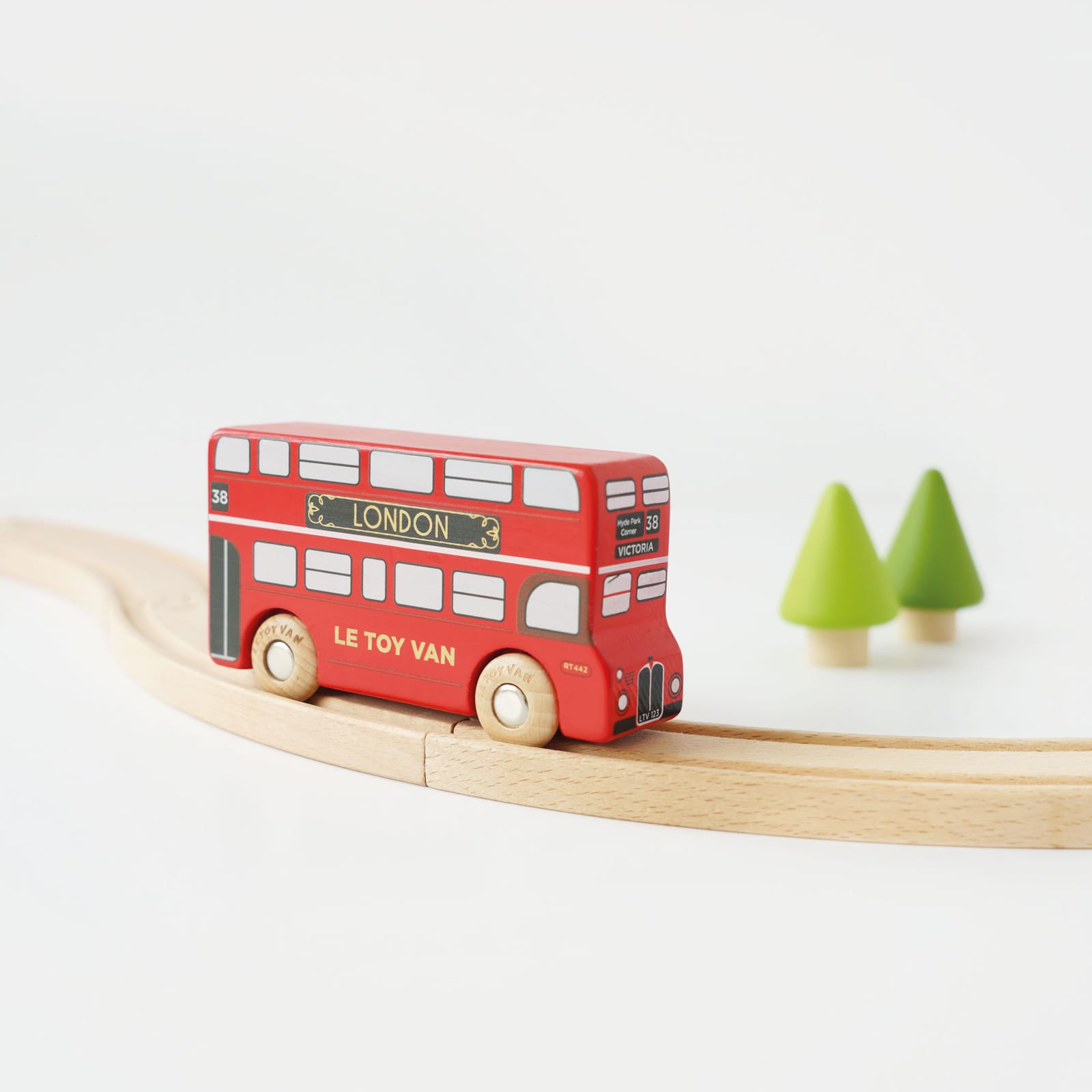 Wooden London Bus