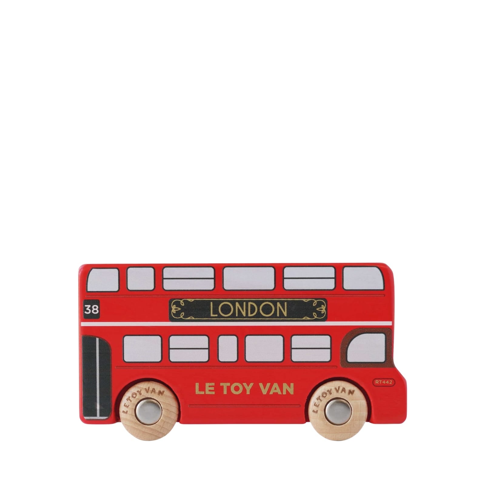 Wooden London Bus