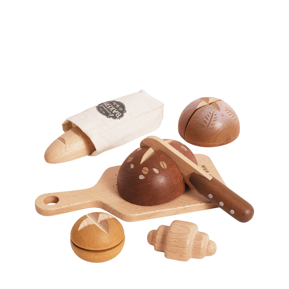 Artisan Bread and Knife Set