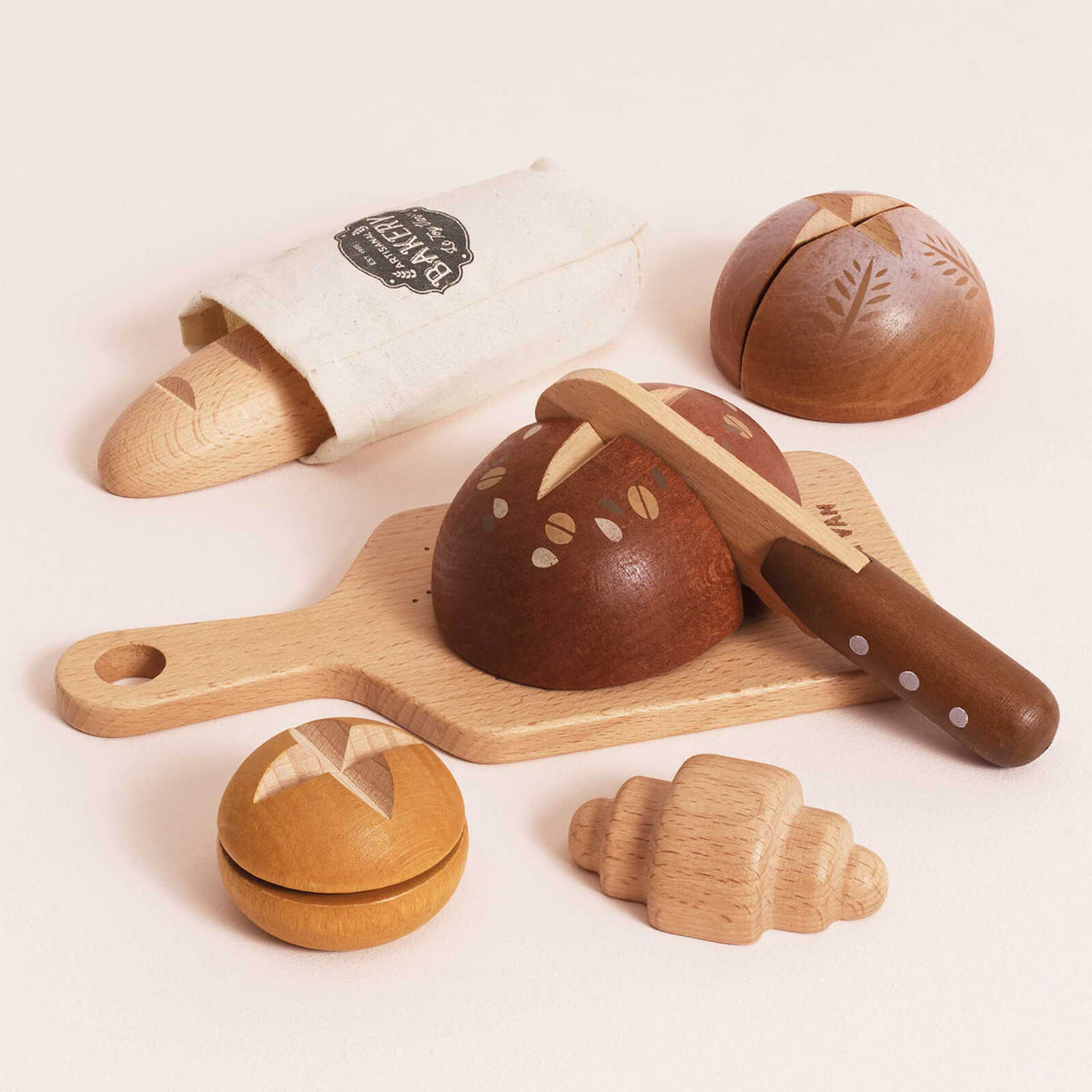 Artisan Bread and Knife Set