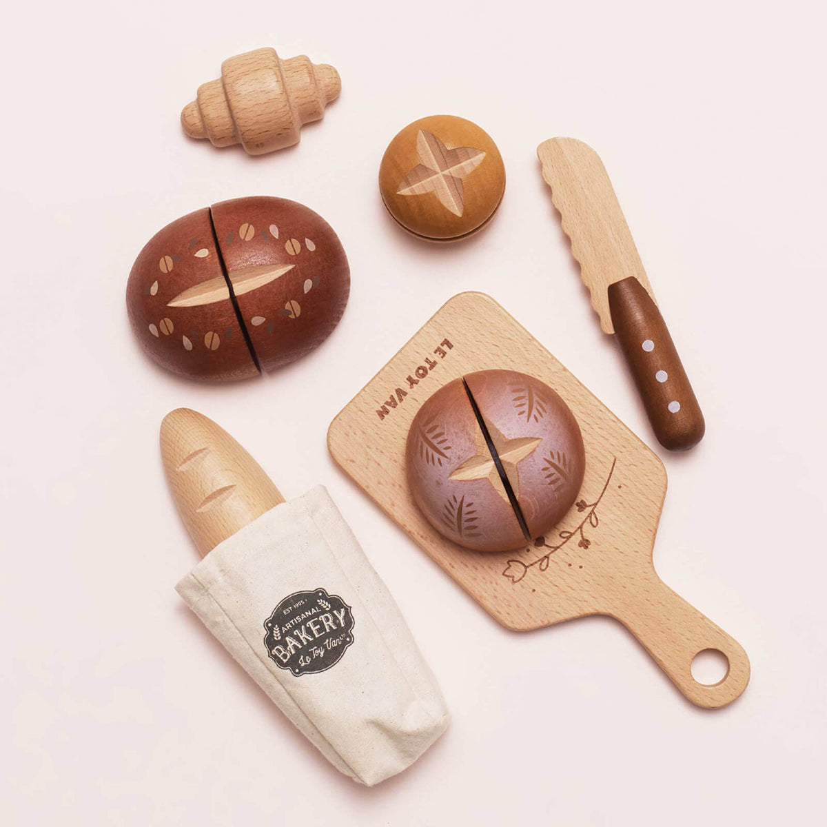 Artisan Bread and Knife Set